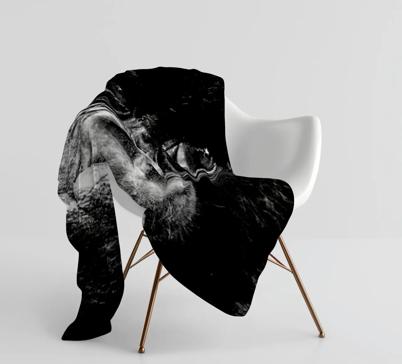 Gorilla fleecedeken van Natural Kingdom