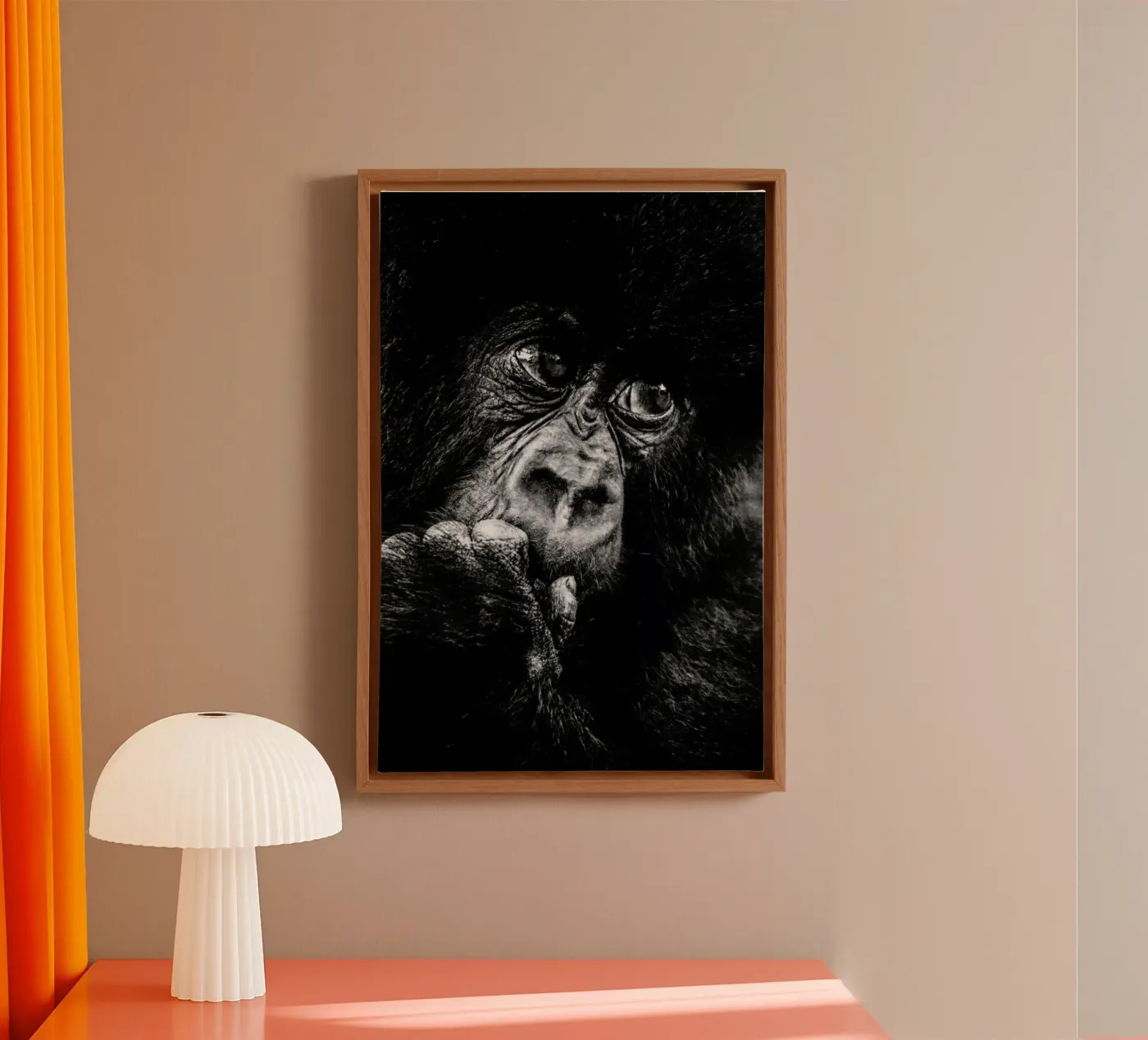 Gorilla canvas van Natural Kingdom