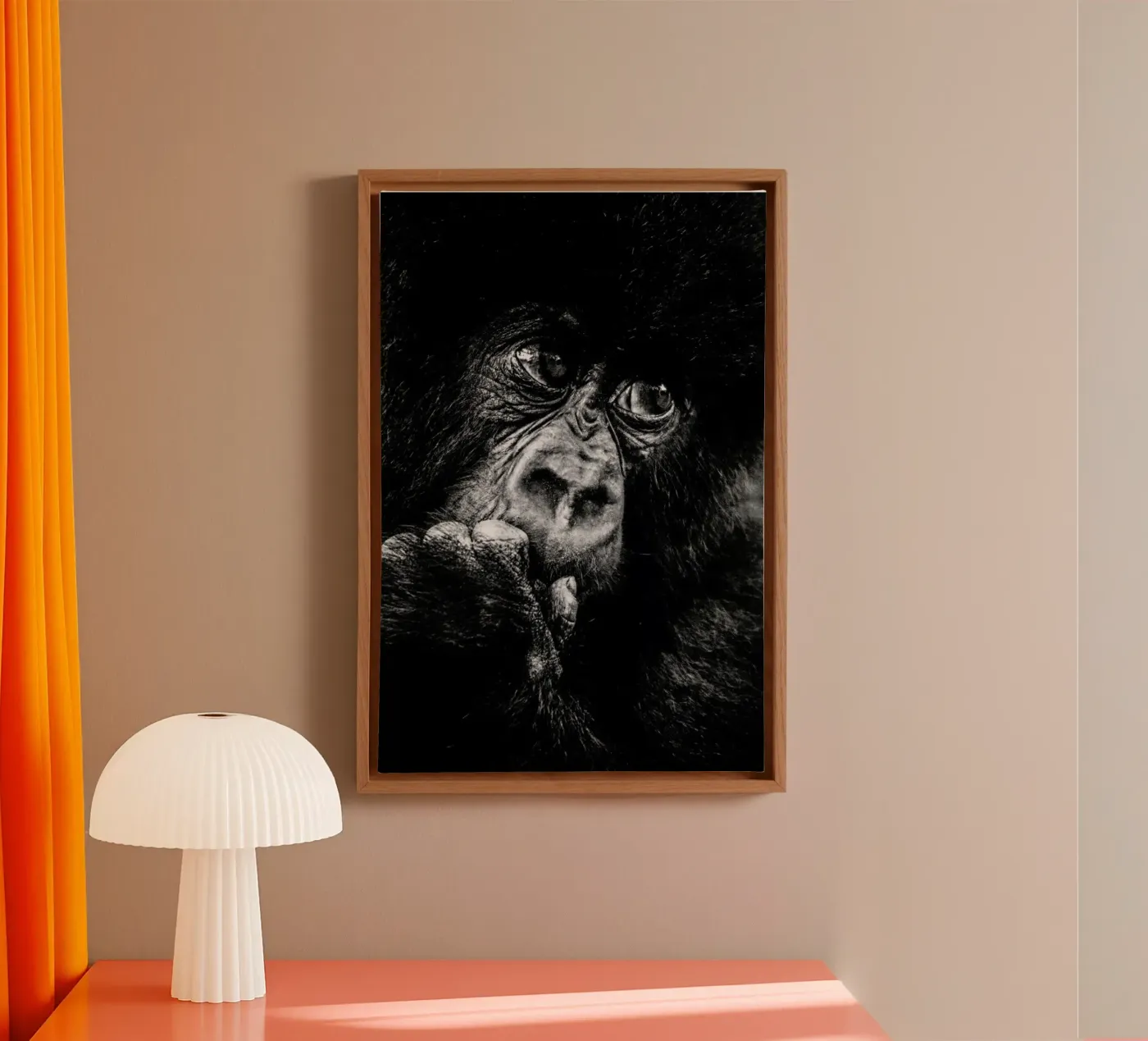 Gorilla canvas van Natural Kingdom