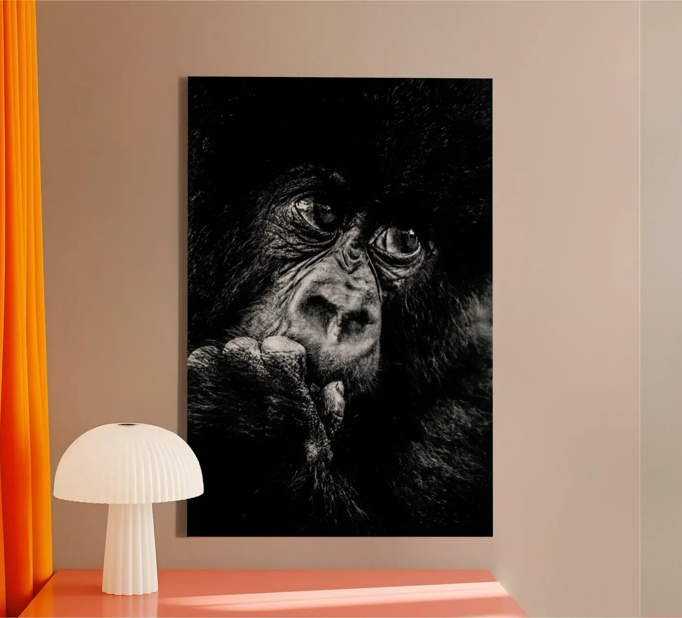 Gorilla canvas van Natural Kingdom