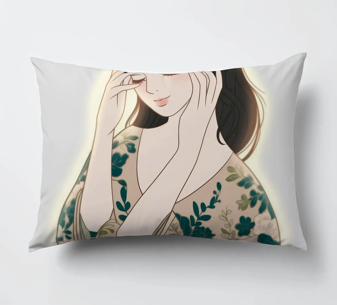 Eleganza floreale mistica cuscino da Color Oblivion