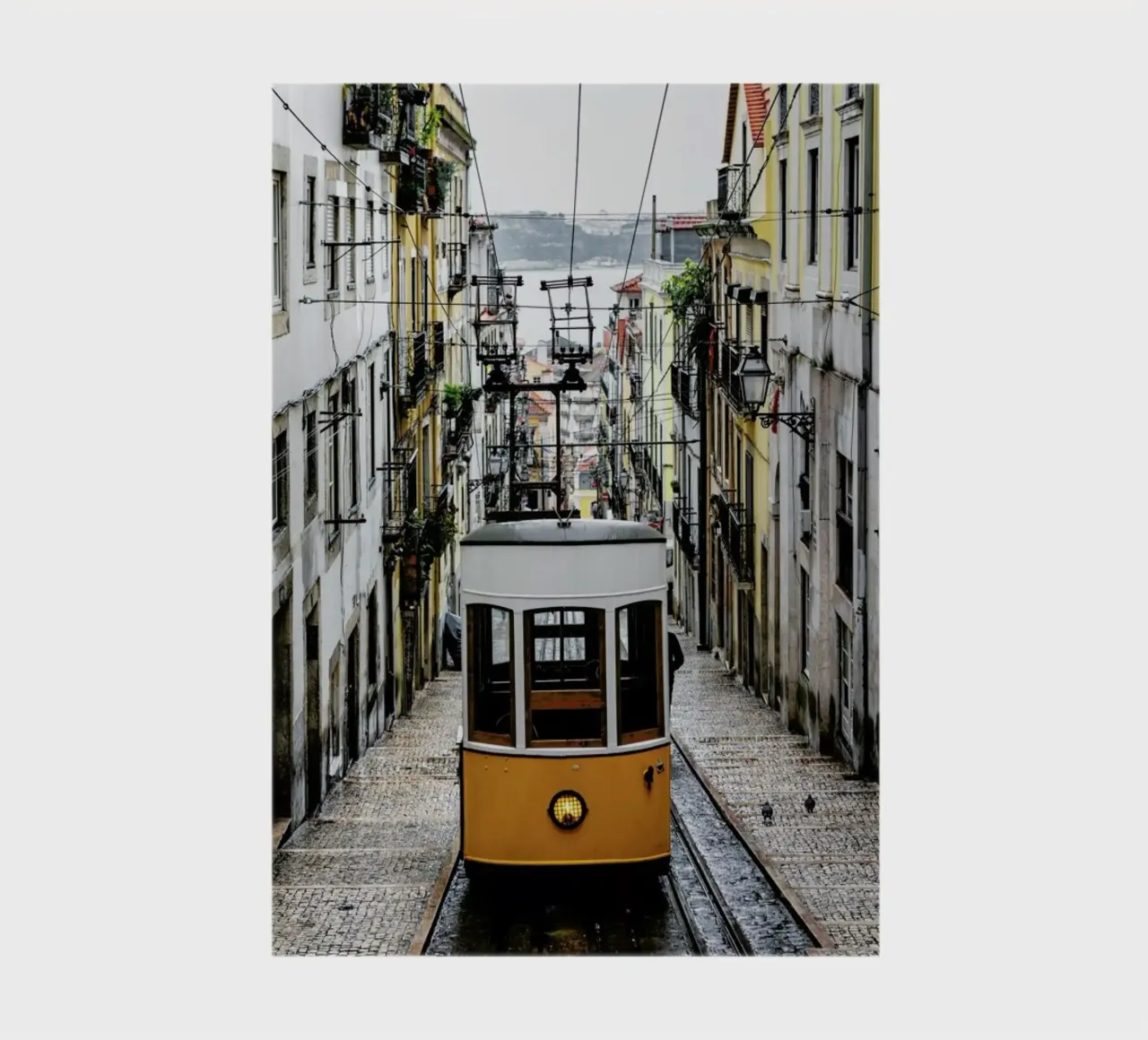 Yellow Tram notebook by EyeEm Mobile GmbH