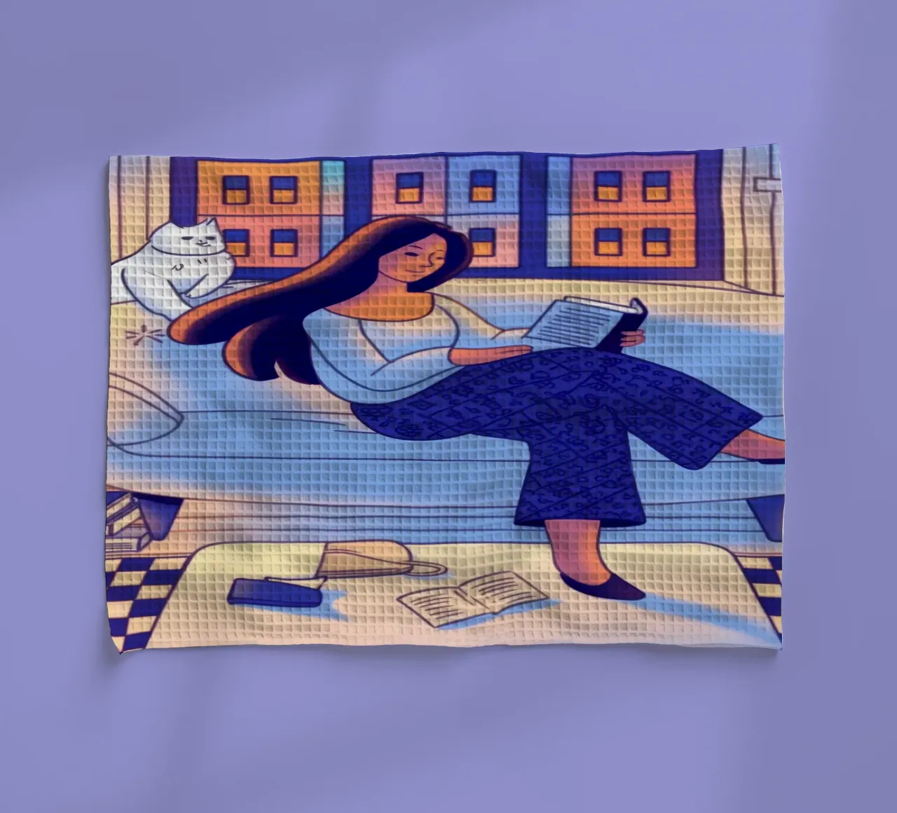 Coin lecture confortable torchon de Color Oblivion