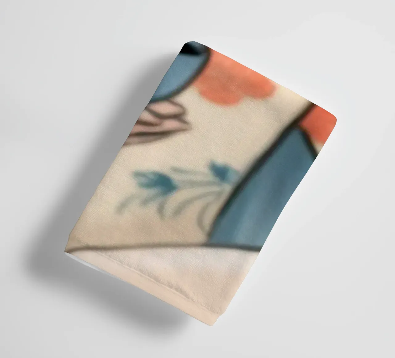 Tranquil Tea Time towel by Color Oblivion