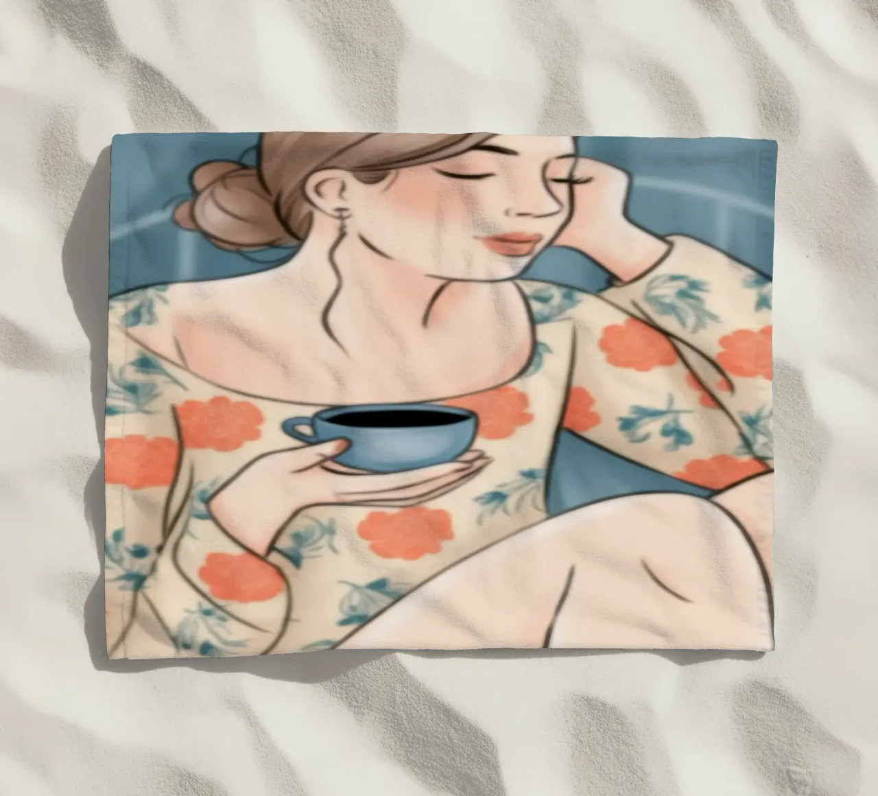 Tranquil Tea Time telo mare da Color Oblivion