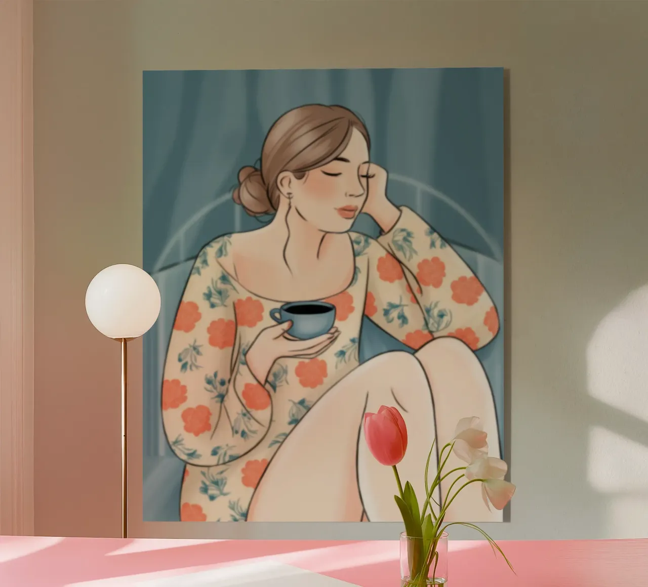 Tranquil Tea Time plexiglass da Color Oblivion