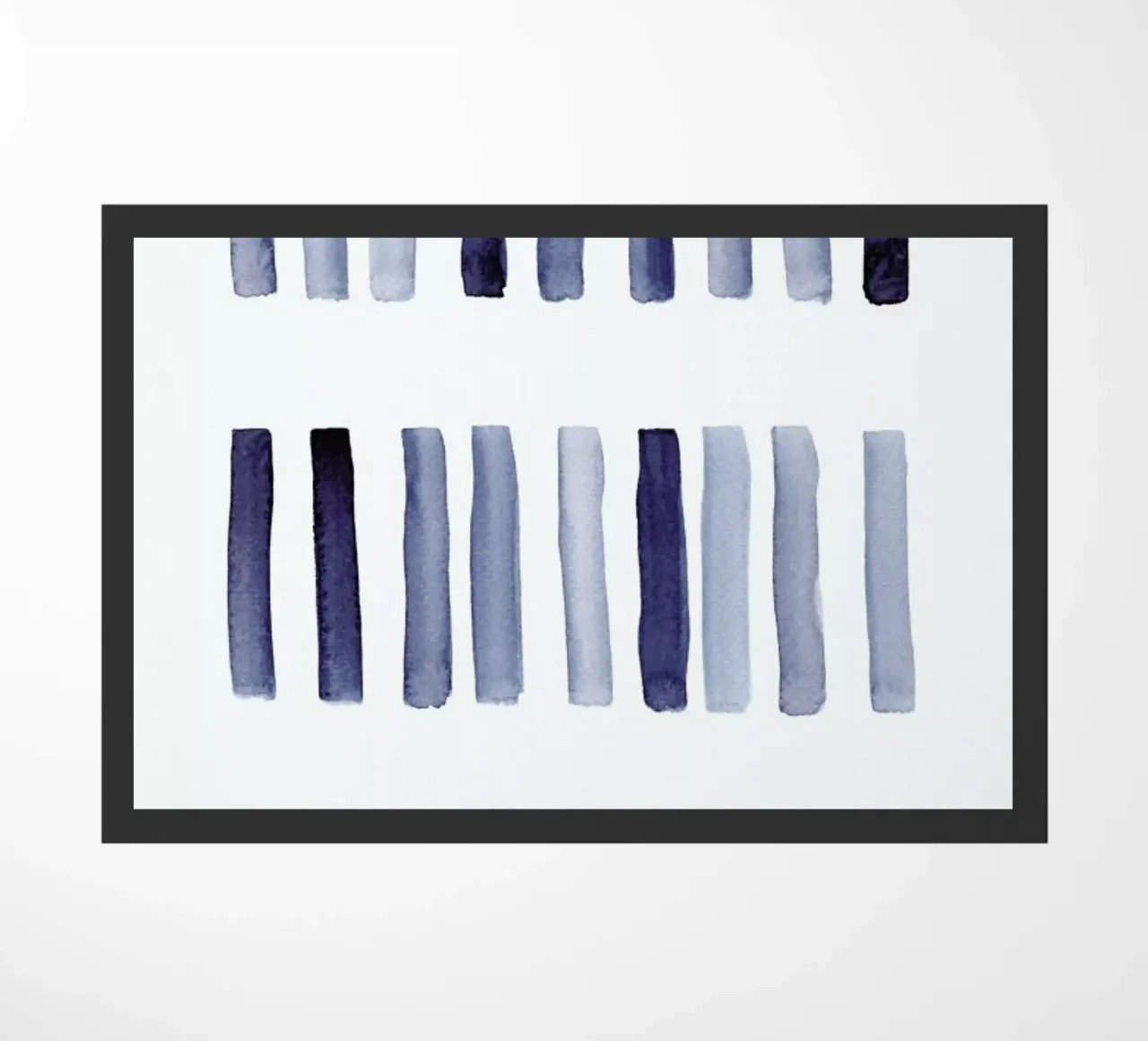Blaue Striche zerbino da Mia Nissen