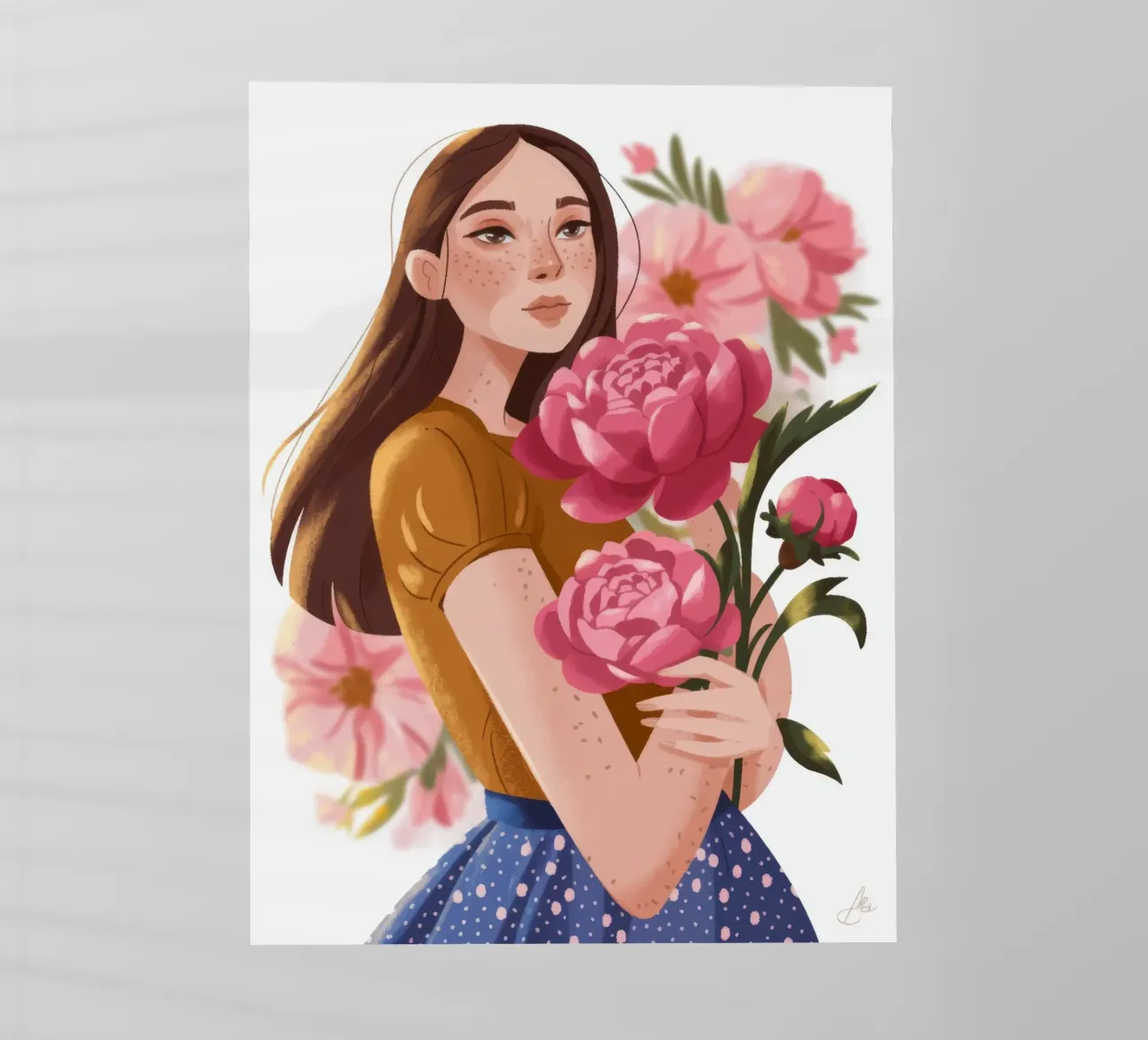 Abbraccio di bellezza in fiore pellicola backlit da Color Oblivion