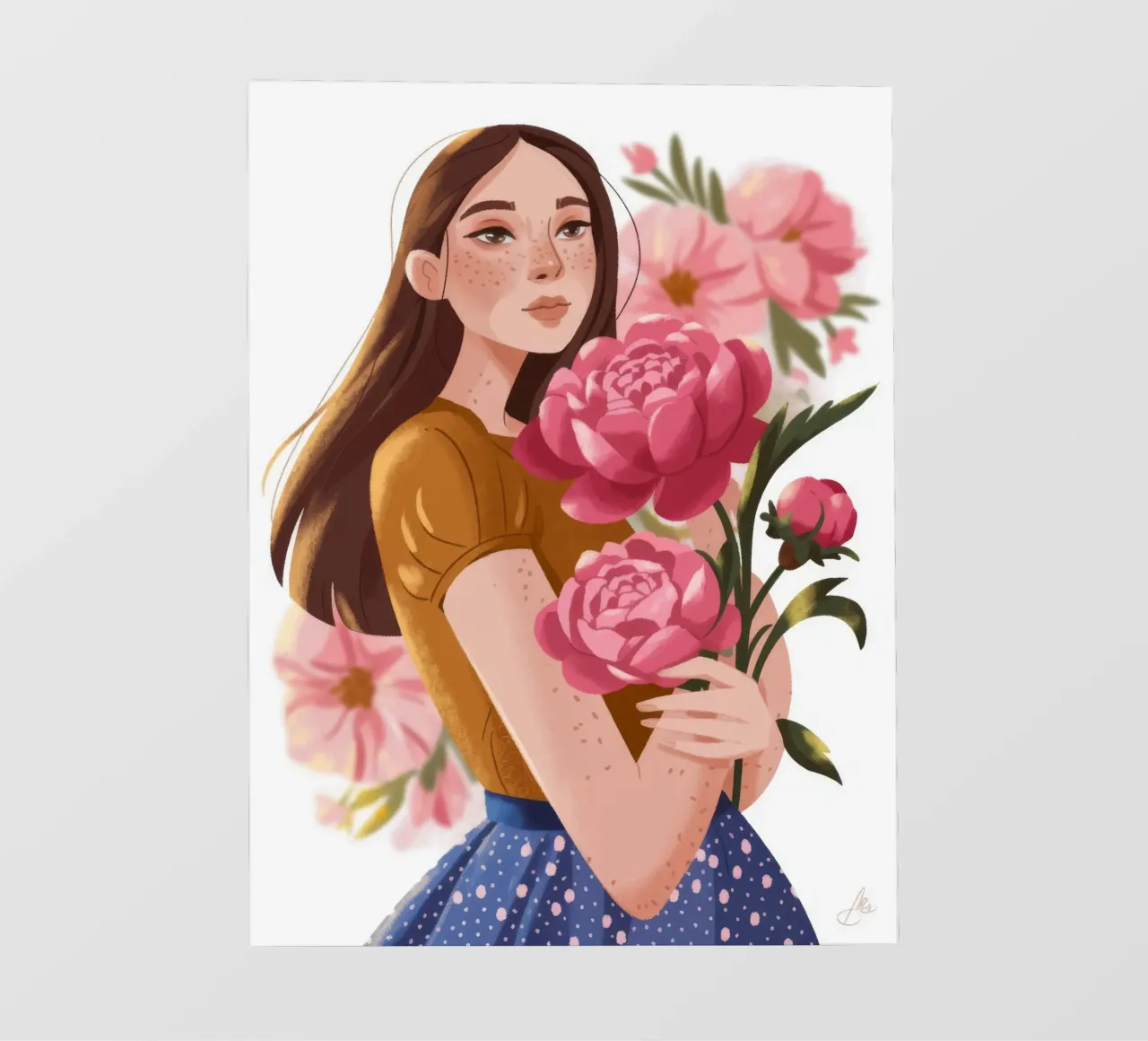 Abbraccio di bellezza in fiore pellicola backlit da Color Oblivion