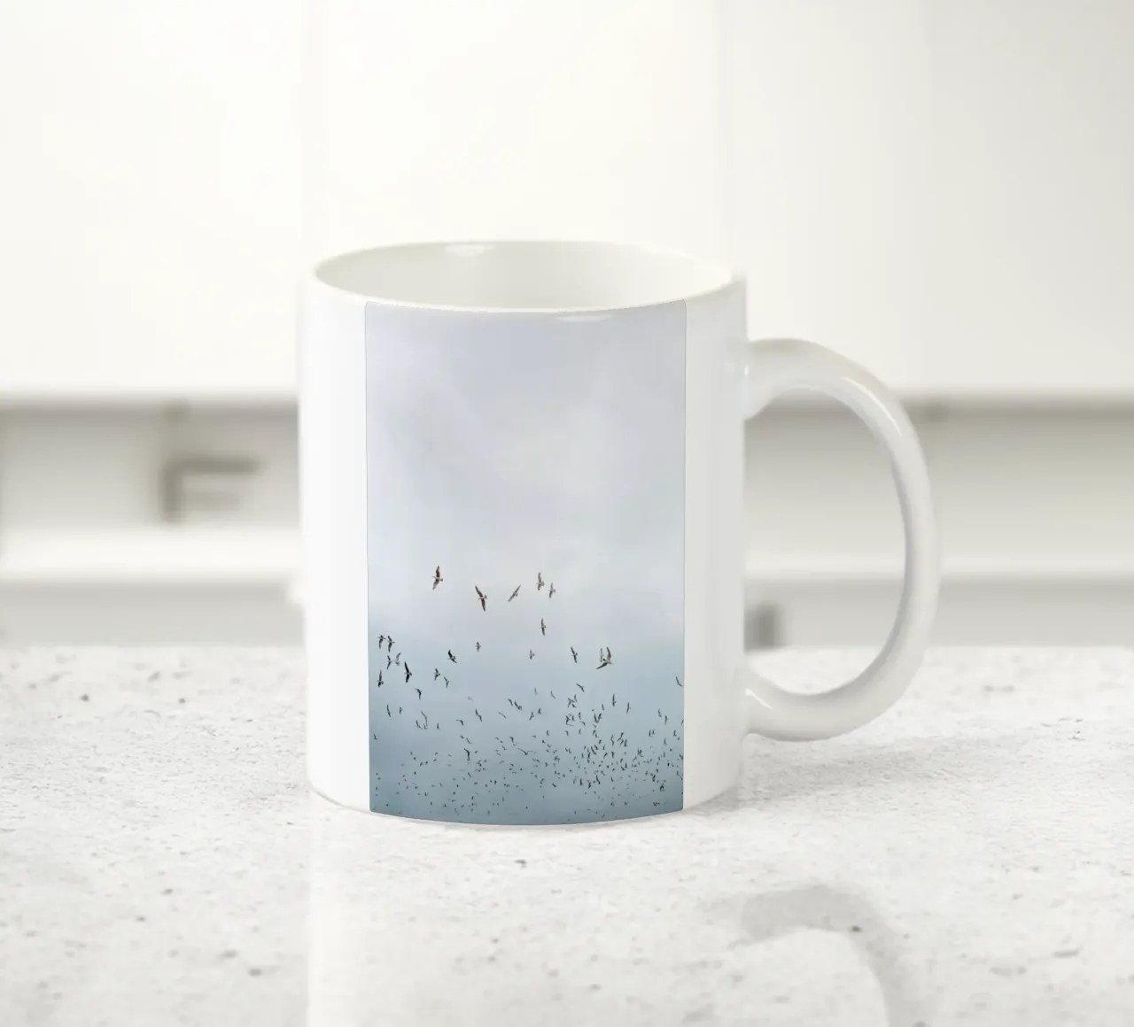 Birds in Porto tazza in ceramica da Sebastian Hilgetag