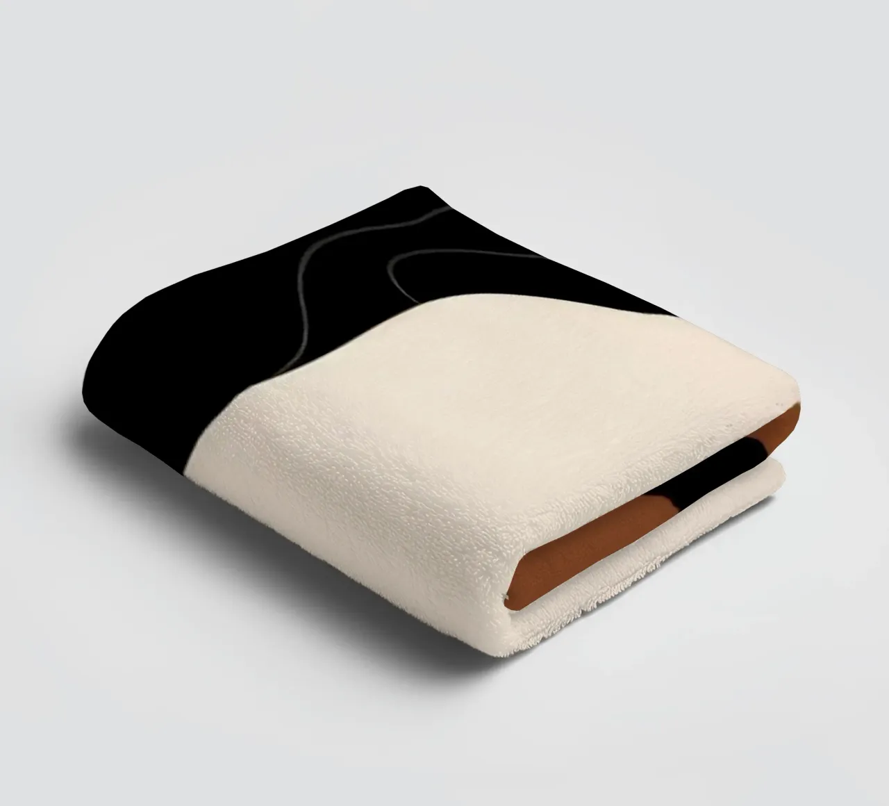 Dreamy Floral Reverie towel by Color Oblivion