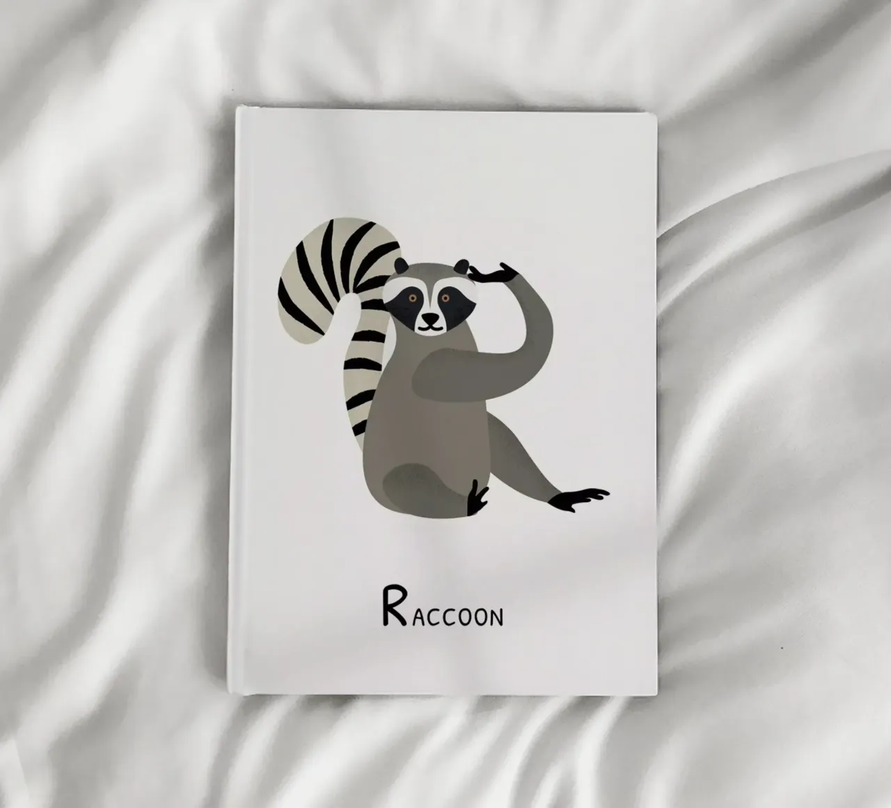 R for Raccoon notebook by Little Flourishes