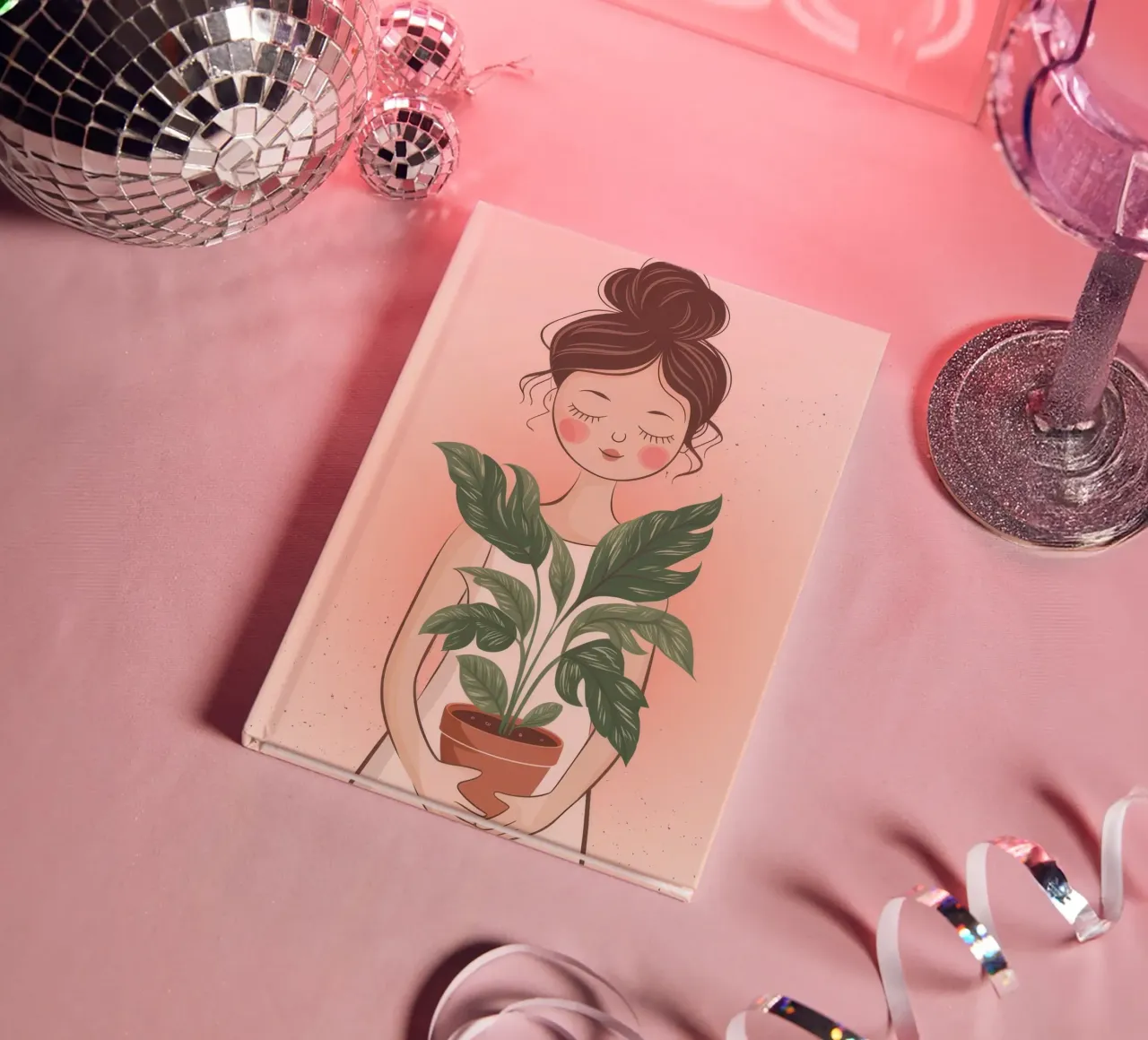 Nurturing Green Life notebook by Color Oblivion