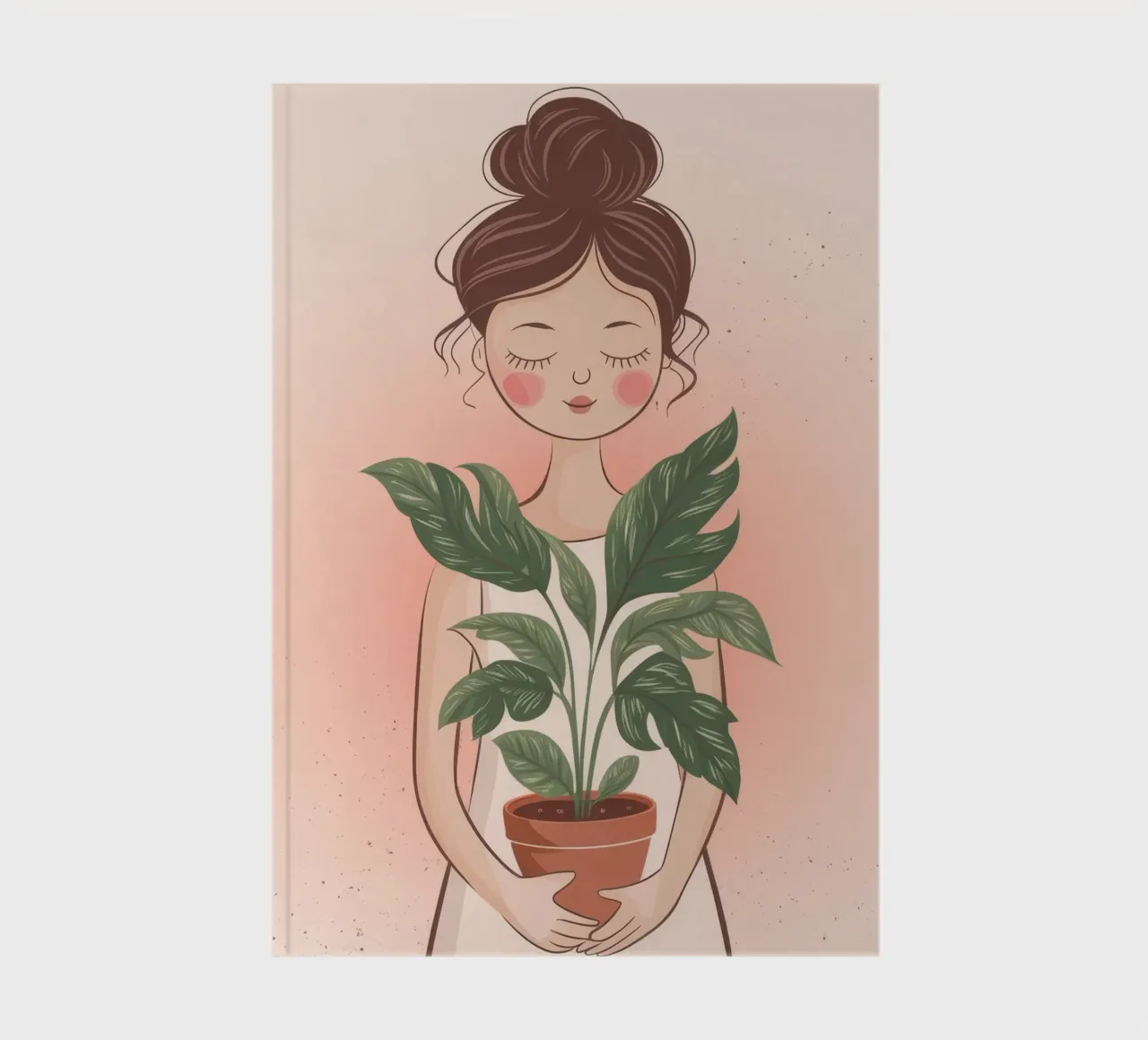 Nurturing Green Life notebook by Color Oblivion