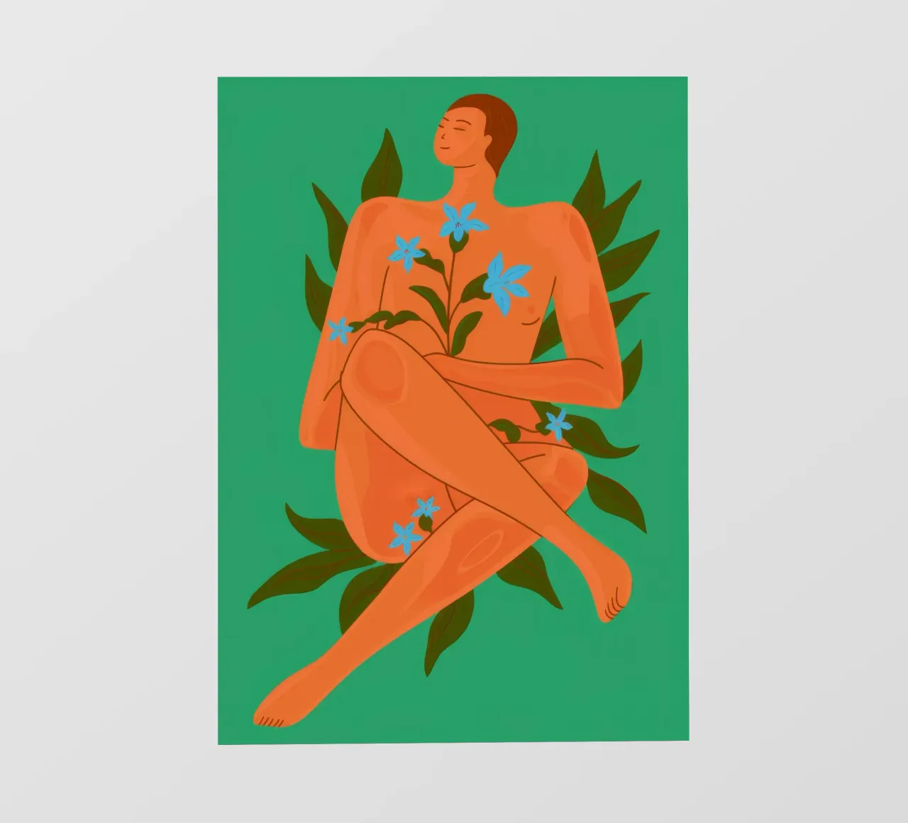 Botanical Nude Essence photo wallpaper by Color Oblivion