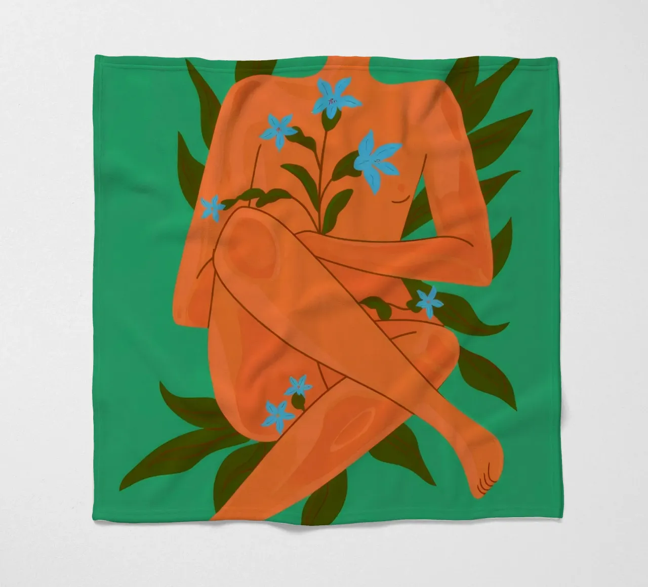 Essenza botanica nuda coperta in pile da Color Oblivion