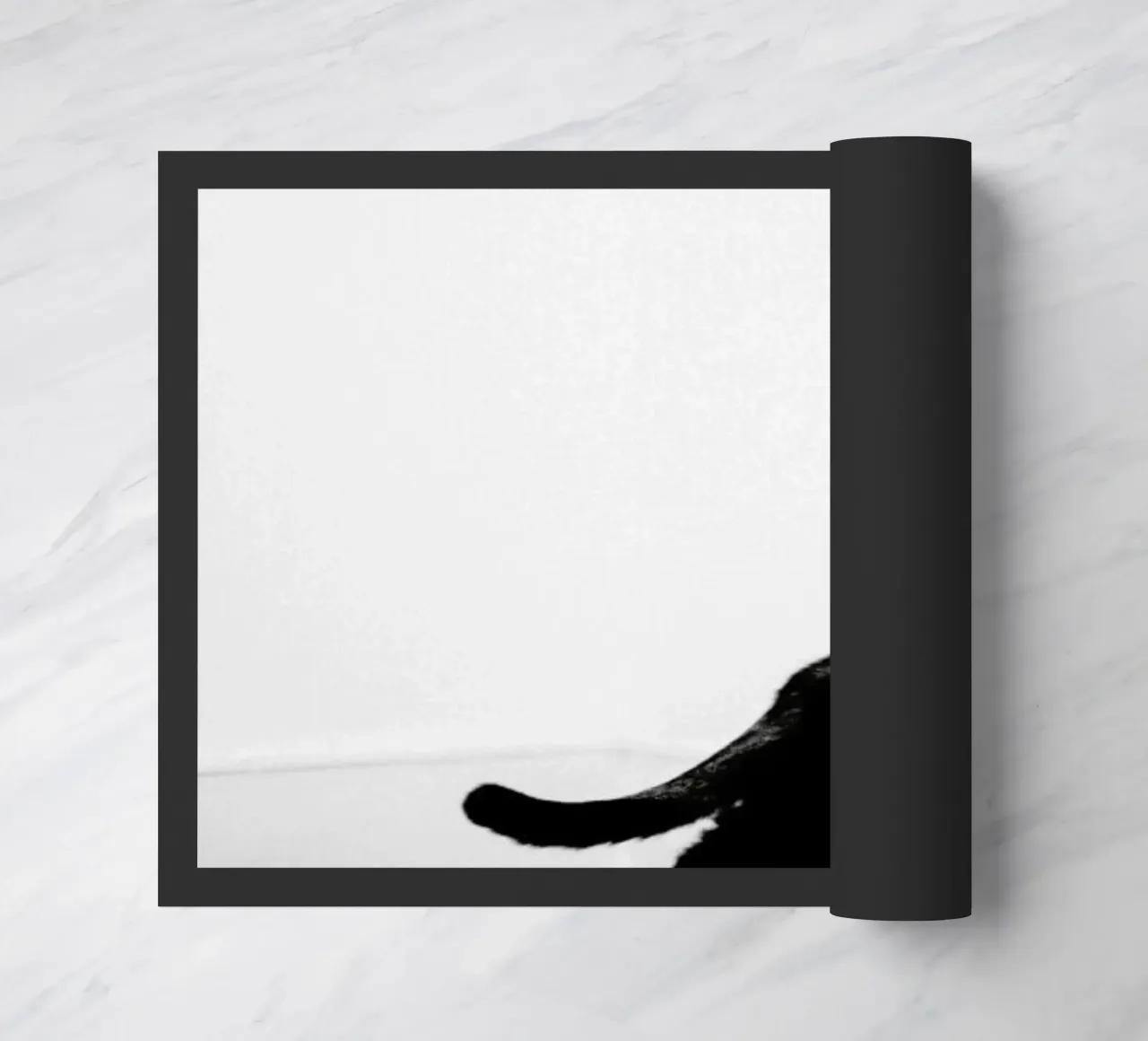 Sneaking Out doormat by METROPOLIS