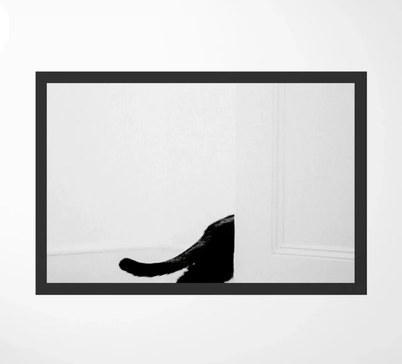 Sneaking Out doormat by METROPOLIS