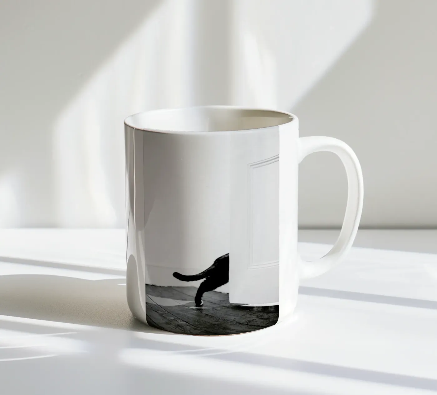 Sneaking Out ceramic mug by METROPOLIS