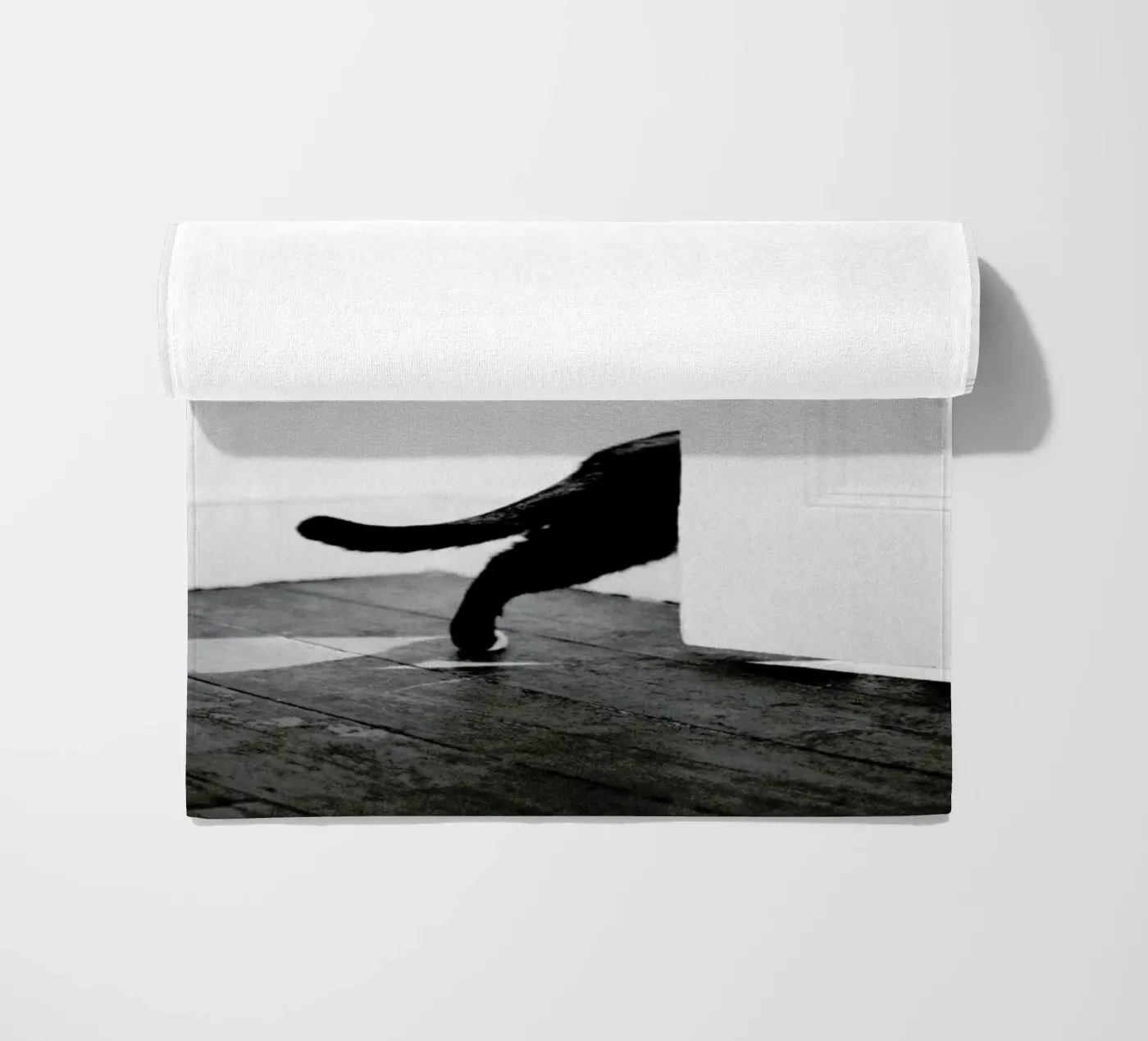 Sneaking Out beach towel by METROPOLIS
