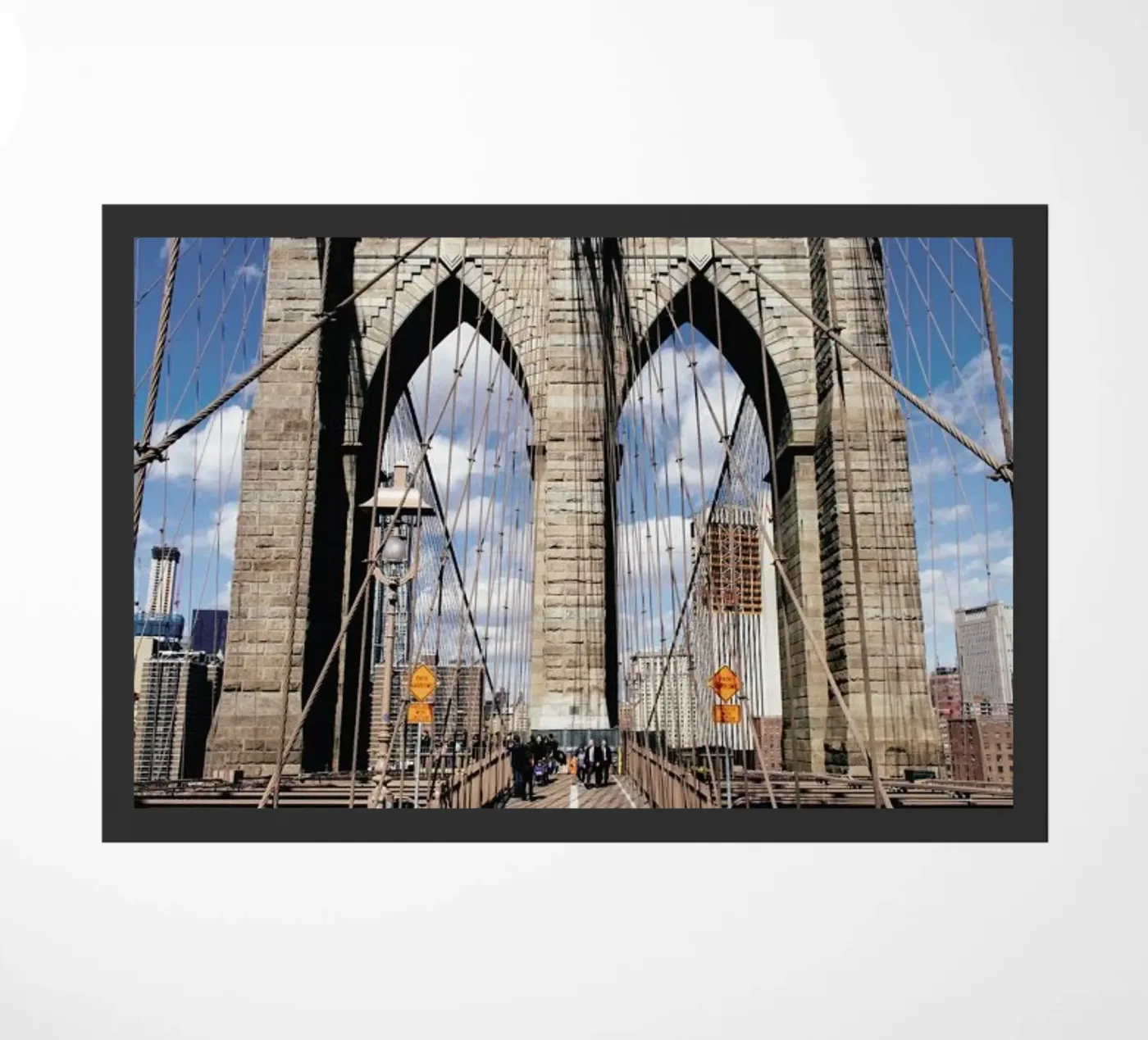 Crossing the Bridge deurmat van EyeEm Mobile GmbH