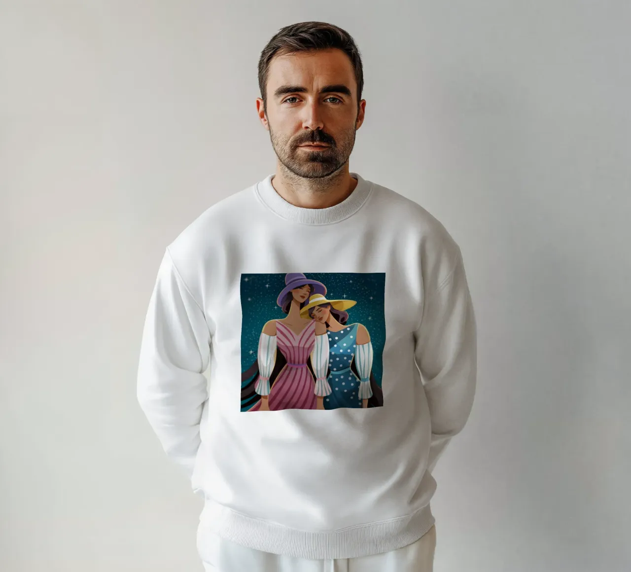 Tijdloze vriendschapsband sweatshirt van Color Oblivion