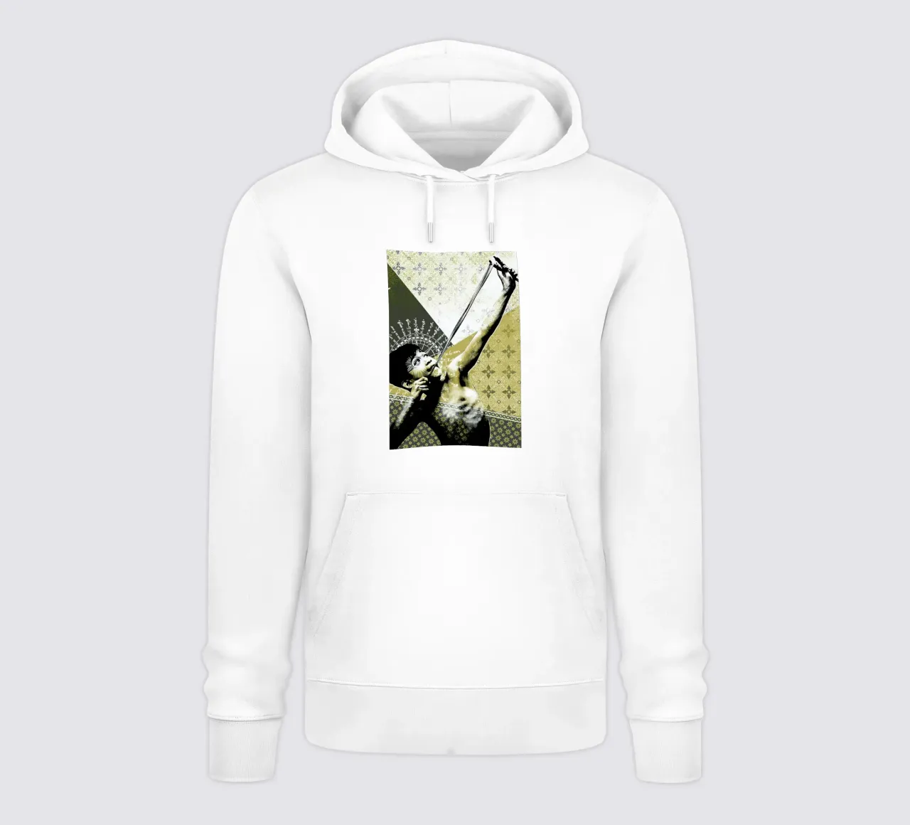 Serigraphie  La Jeune Desinvoltur felpa con cappuccio da Tameo
