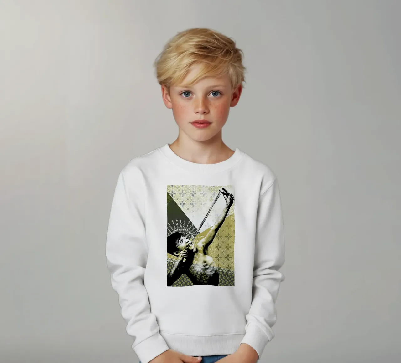 Serigraphie  La Jeune Desinvoltur felpa bambino da Tameo