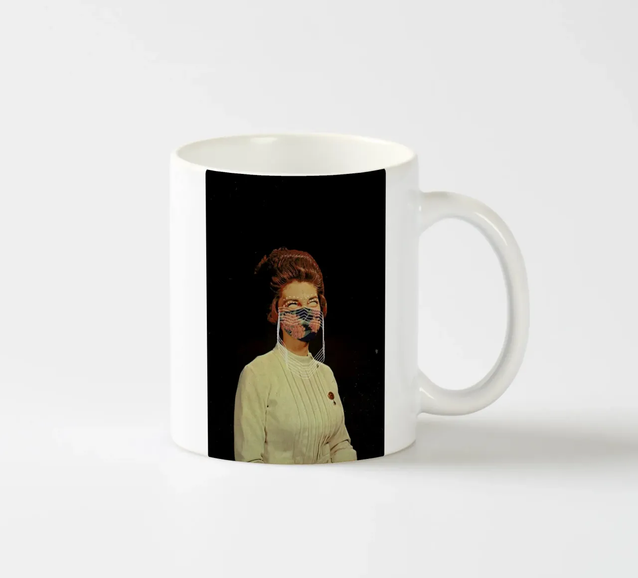 Portrait XX tazza in ceramica da Frank Moth