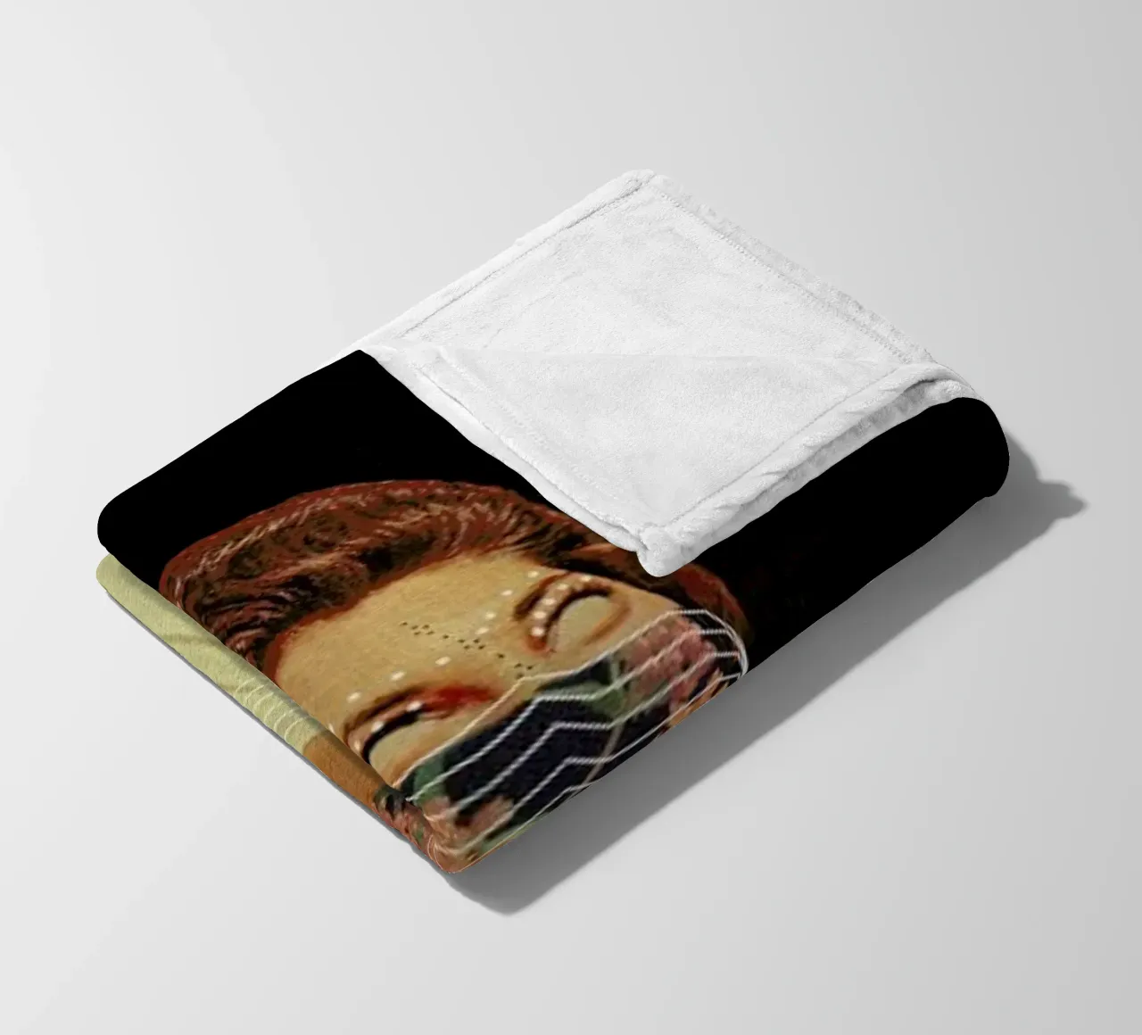 Portrait XX coperta in pile da Frank Moth
