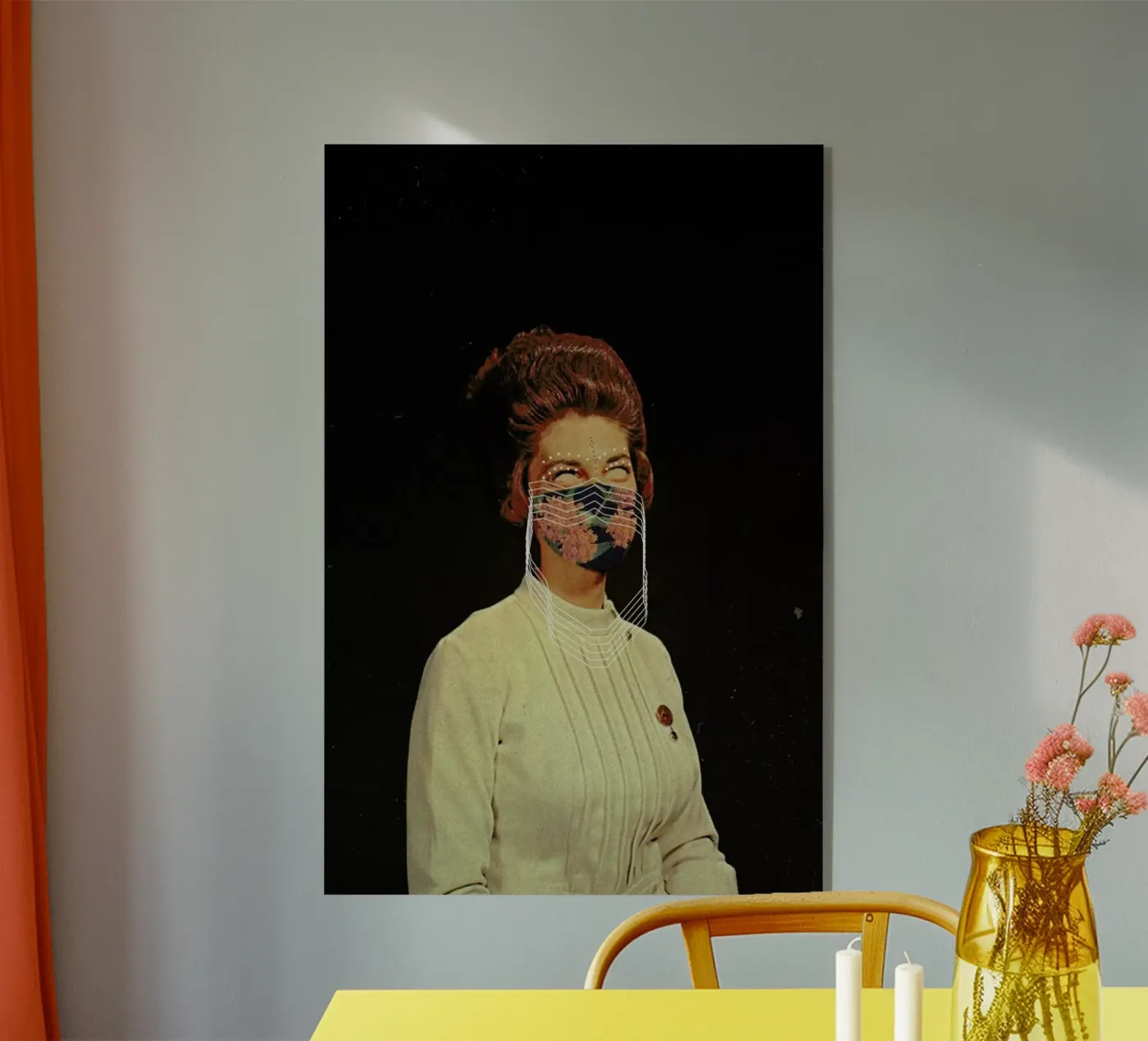 Portrait XX plexiglass da Frank Moth