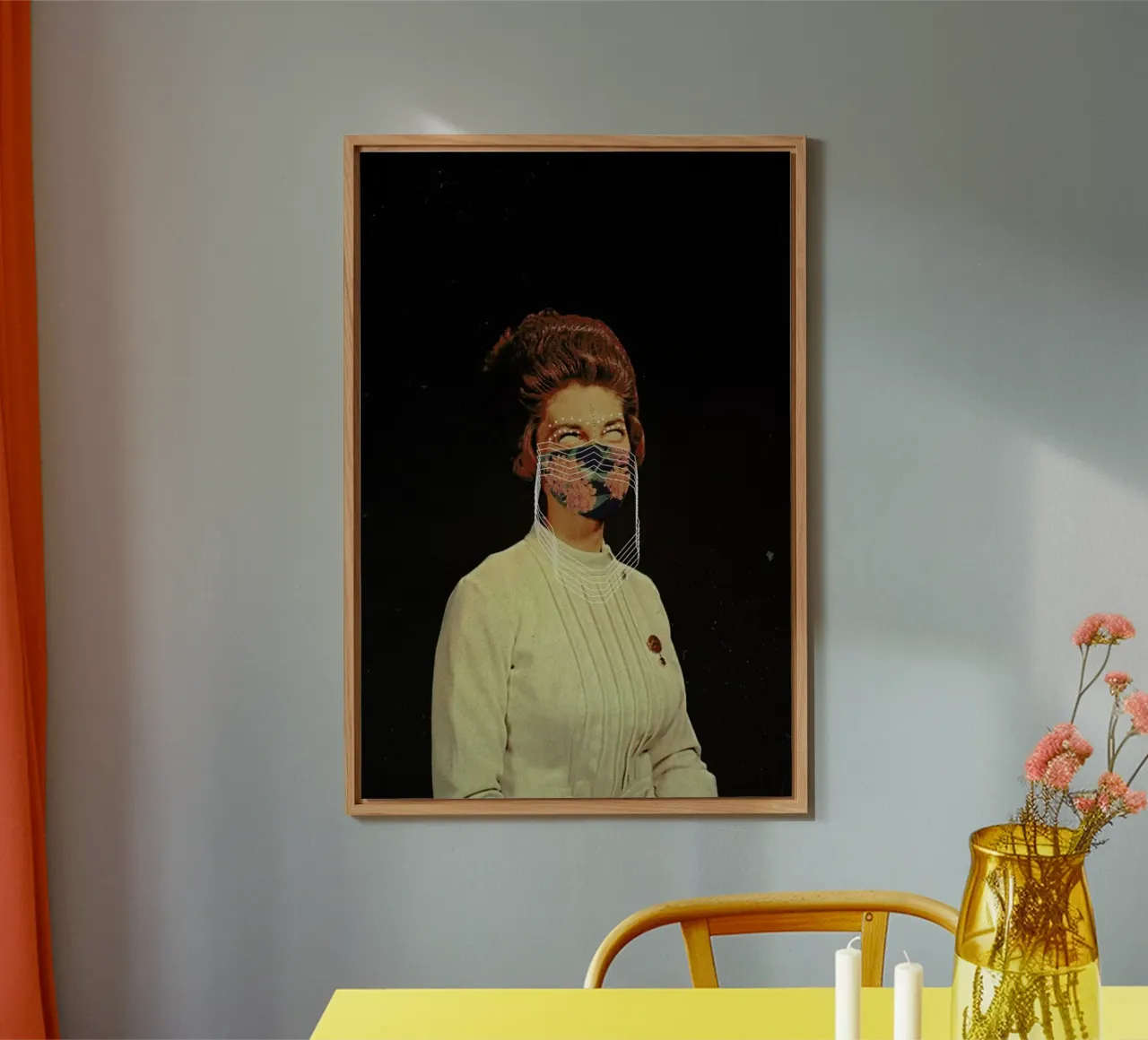 Portrait XX alluminio dibond da Frank Moth