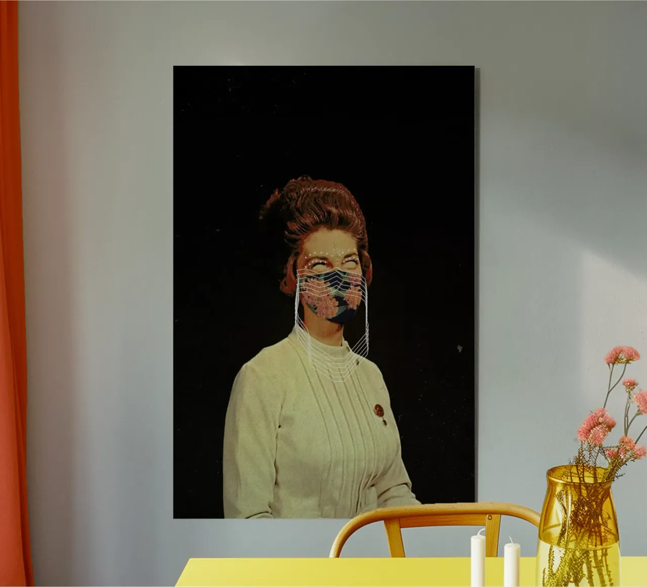 Portrait XX alluminio dibond da Frank Moth