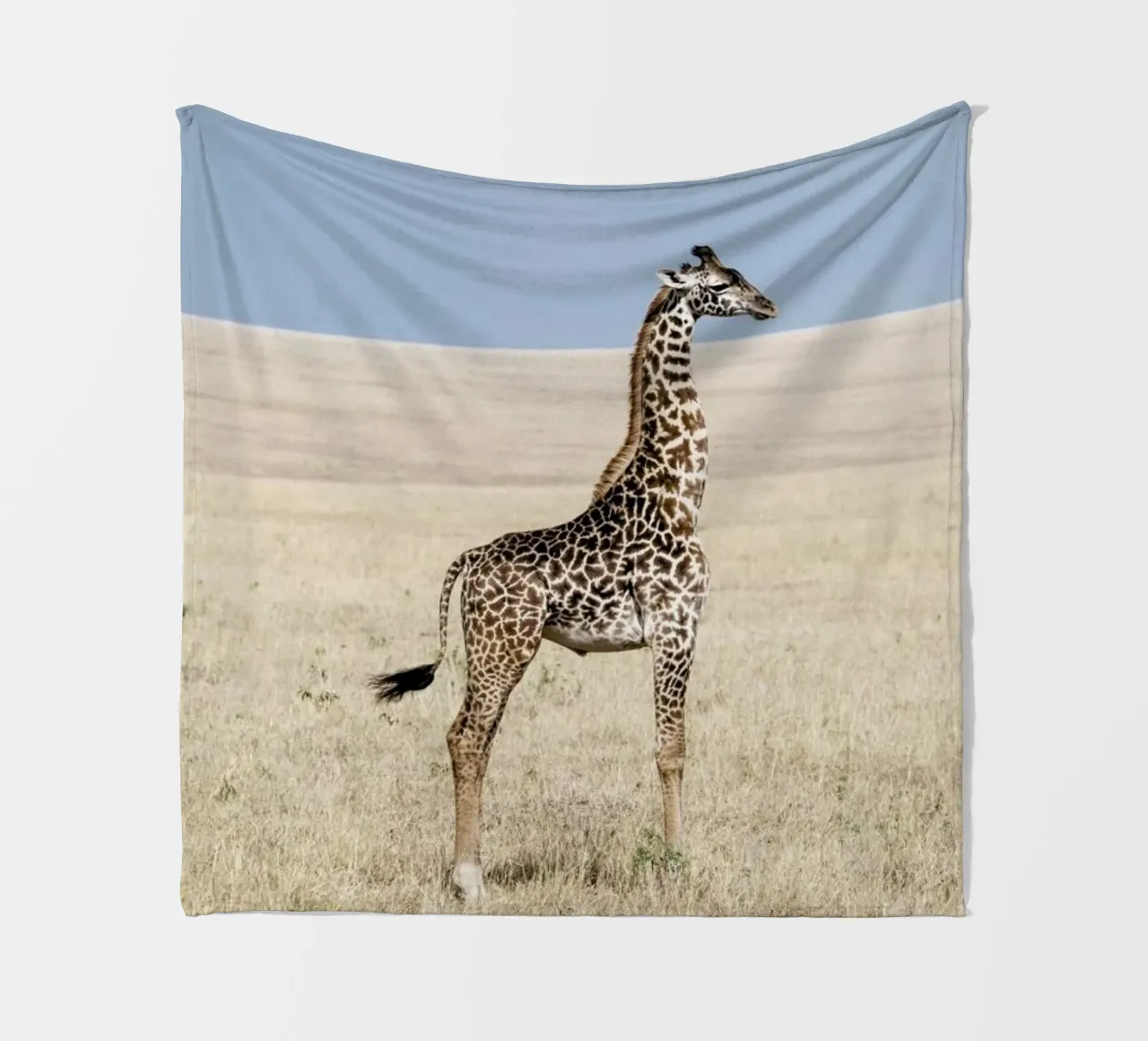 Giraffe fleecedeken van Natural Kingdom