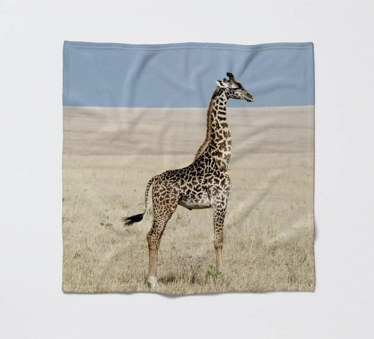 Giraffe fleecedeken van Natural Kingdom