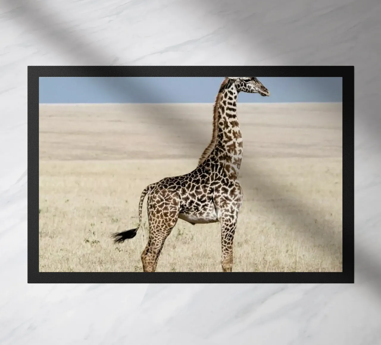 Giraffe doormat by Natural Kingdom