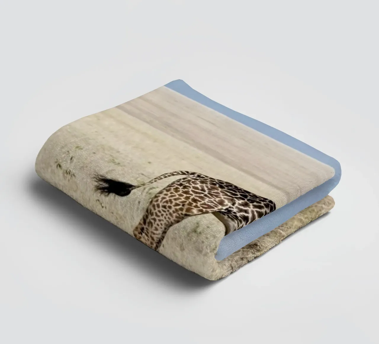 Giraffe towel by Natural Kingdom