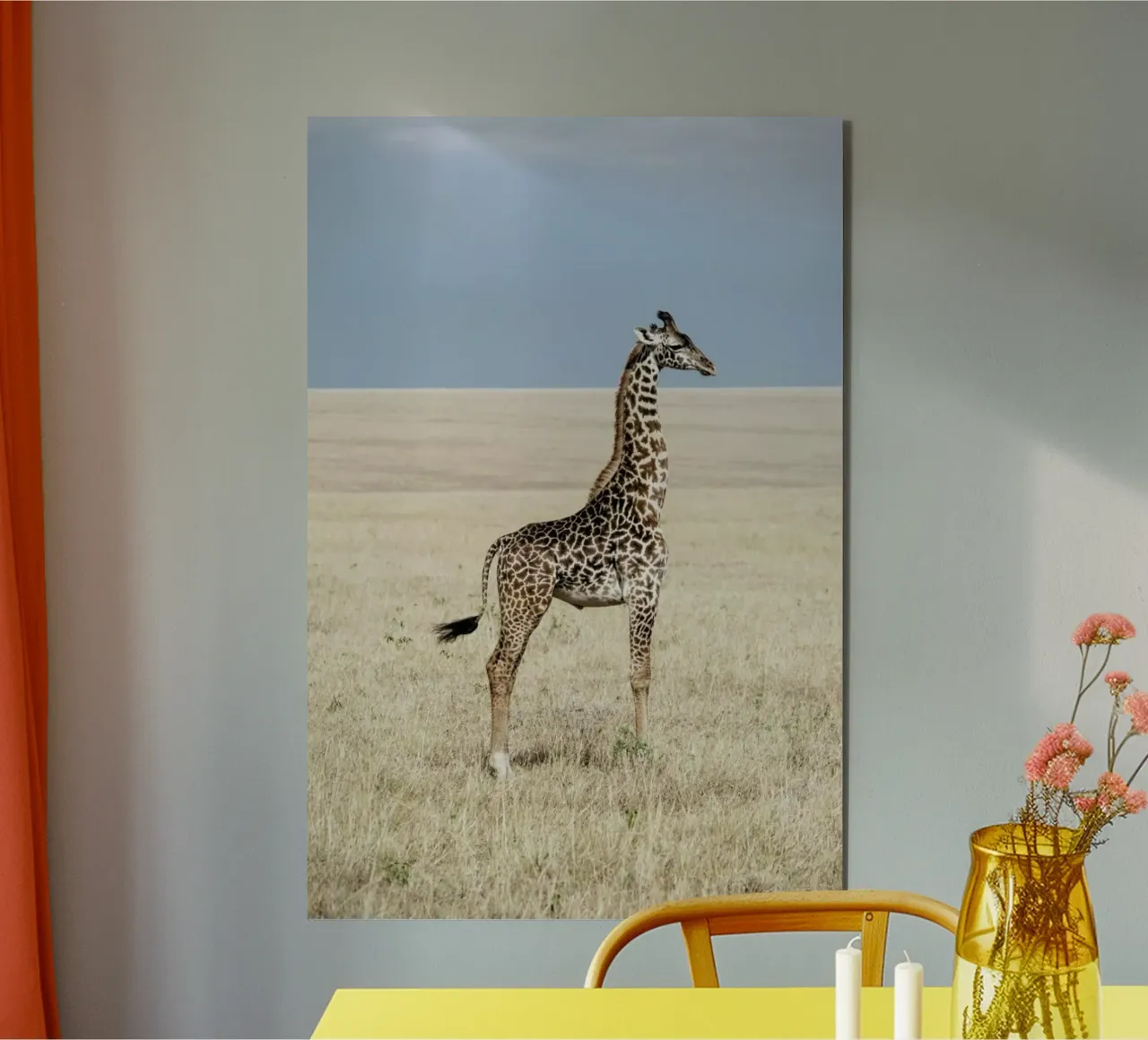 Giraffe alluminio dibond da Natural Kingdom