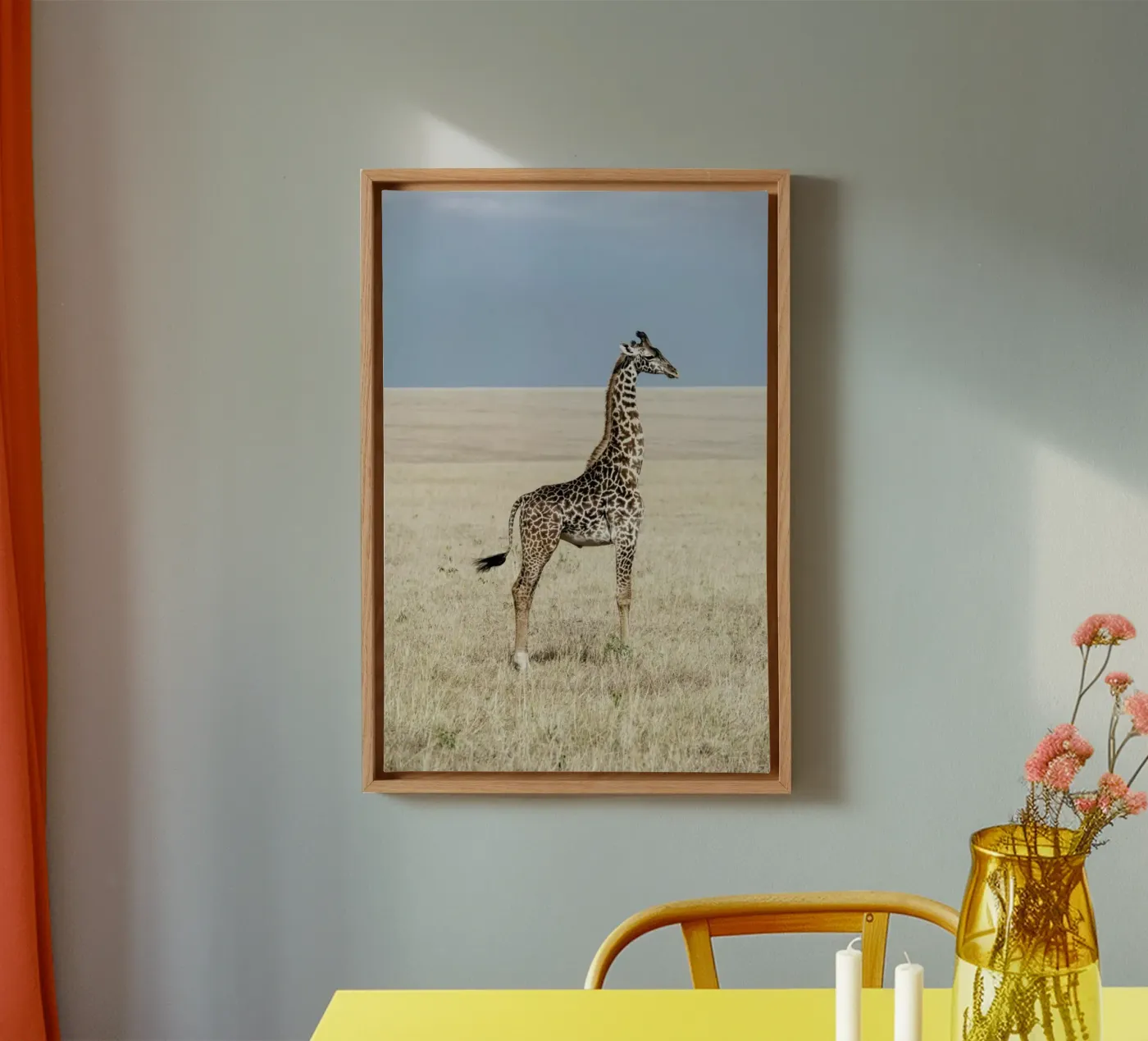 Giraffe Leinwand von Natural Kingdom