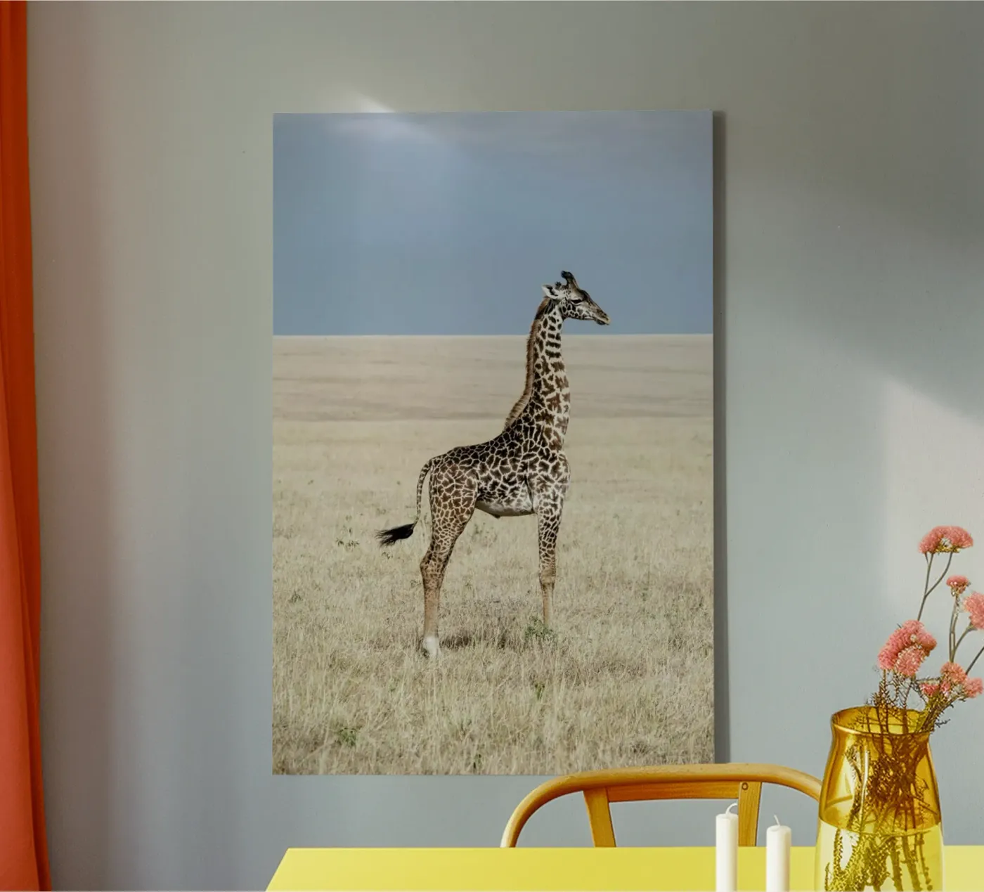 Giraffe Leinwand von Natural Kingdom