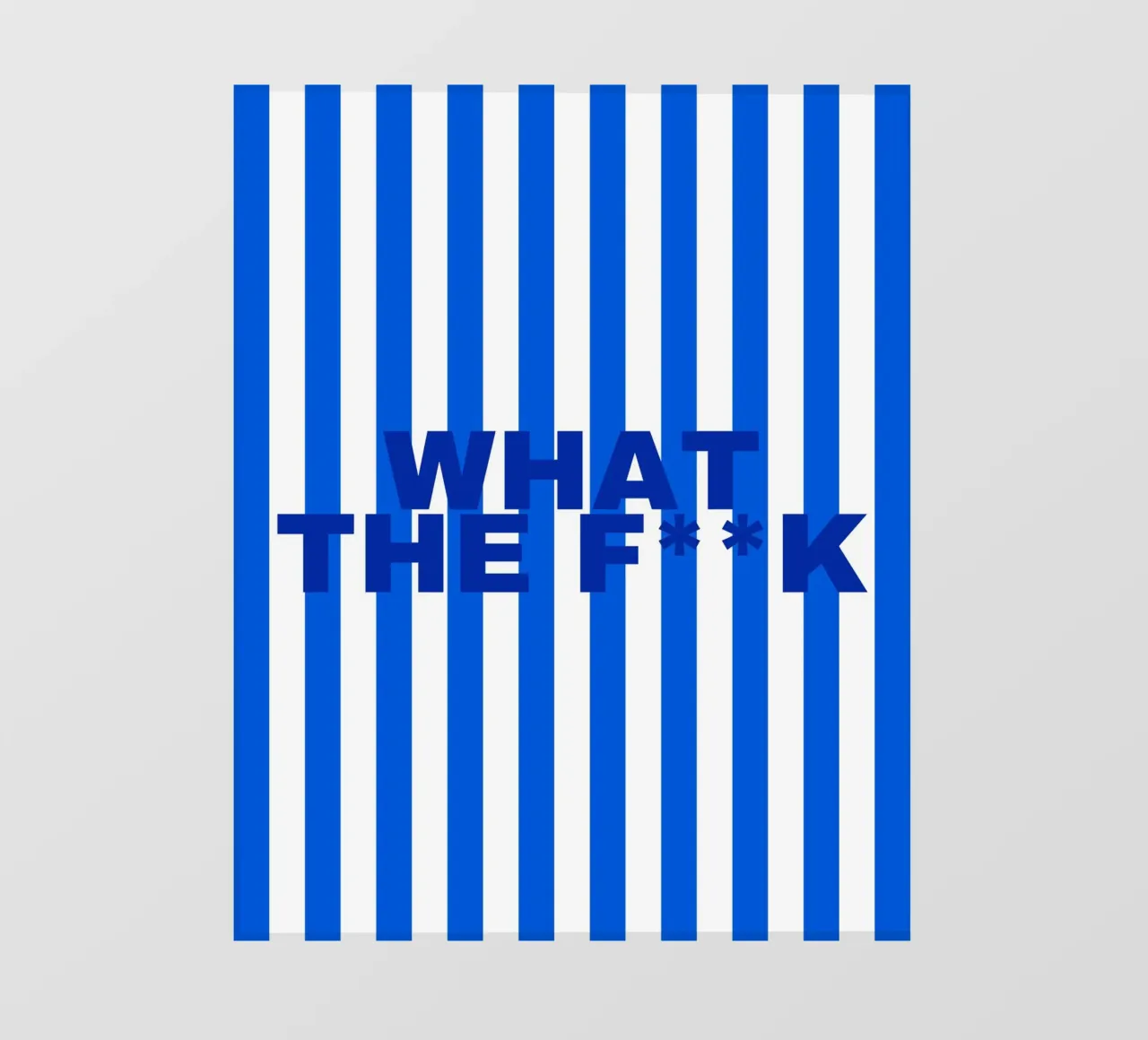 WTF pellicola backlit da Ambition Wall