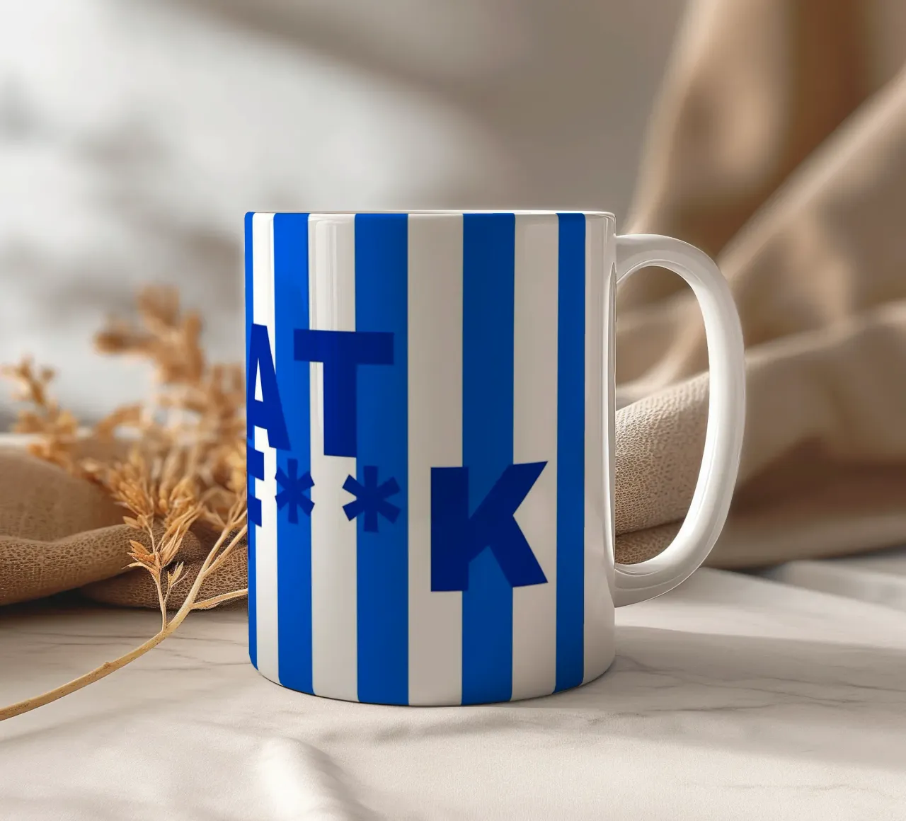 WTF Keramik Tasse von Ambition Wall