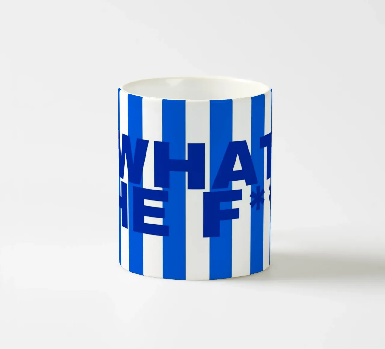 WTF mug en céramique de Ambition Wall