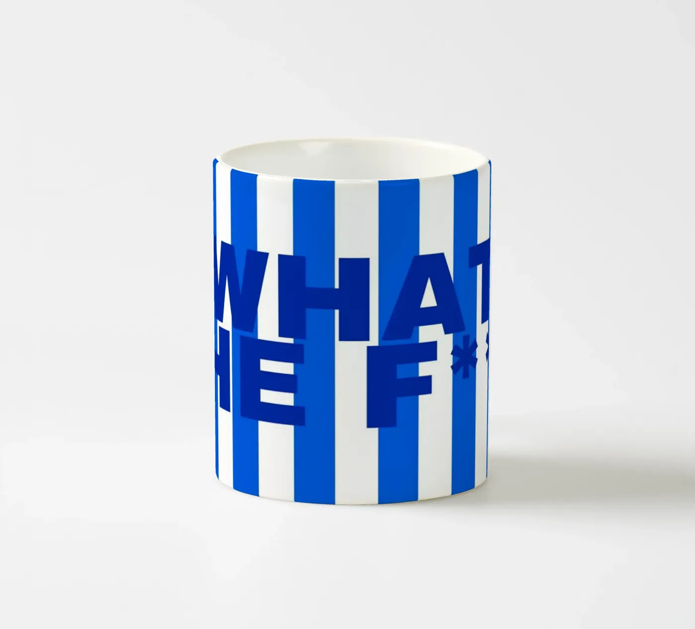 WTF ceramic mug by pixelflow