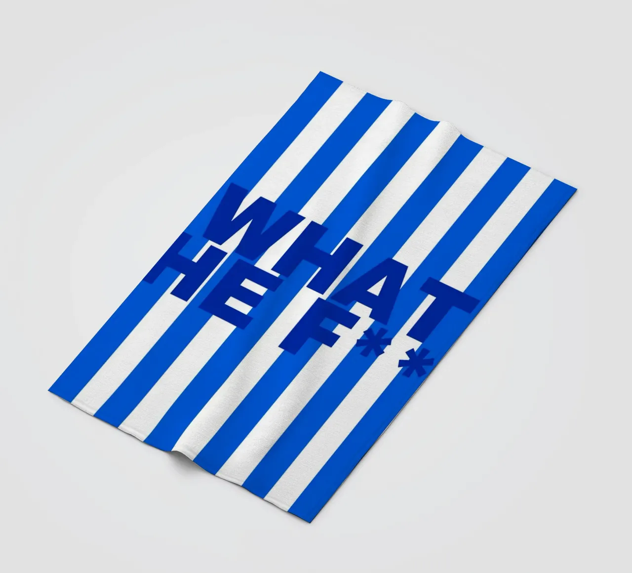 WTF fleece blanket by Ambition Wall