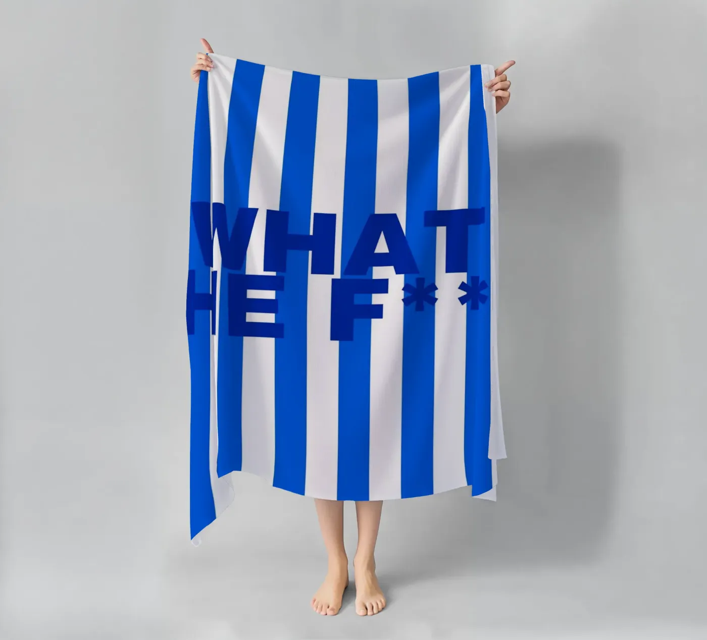 WTF strandhanddoek van pixelflow