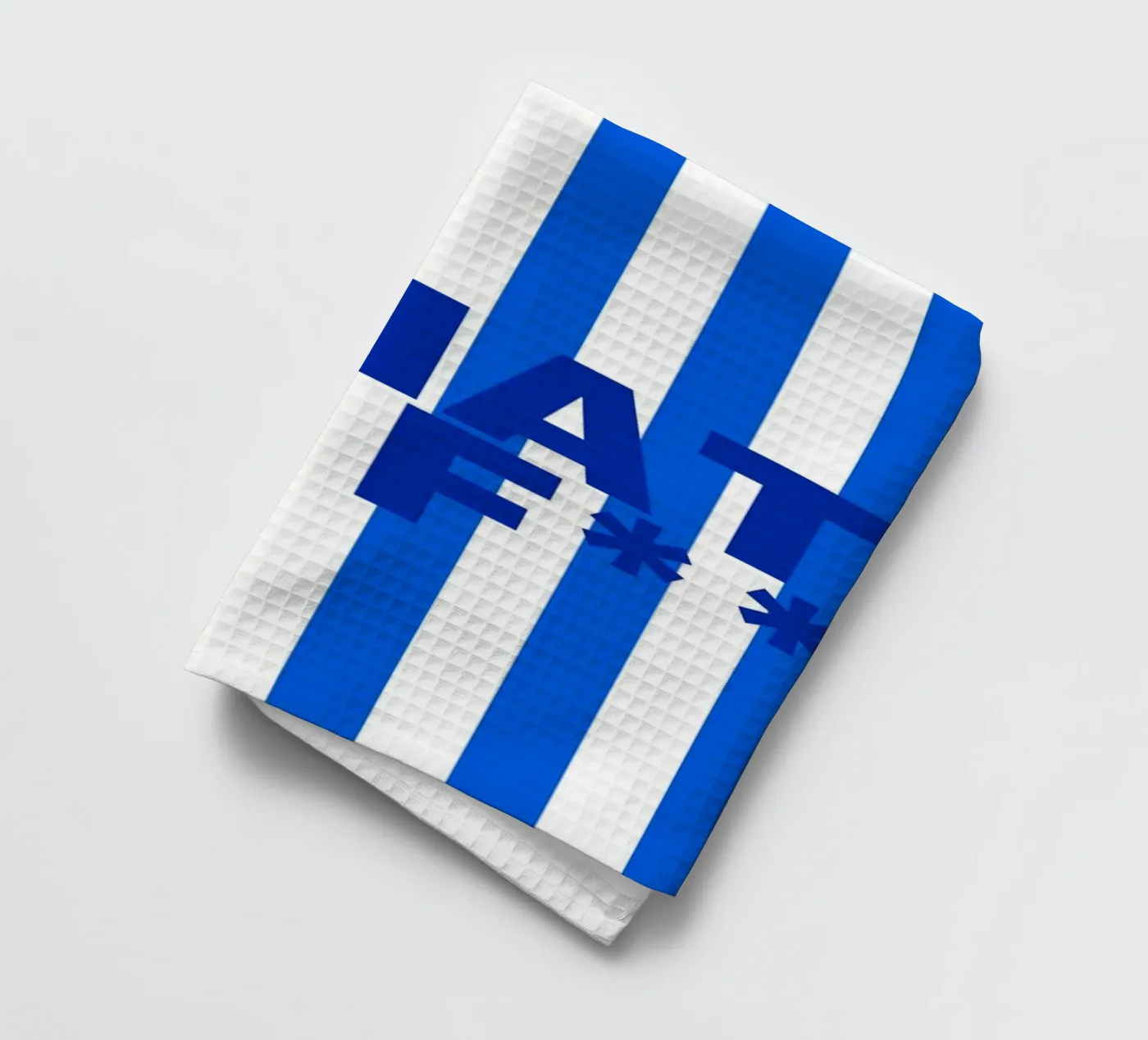 WTF tea towel by pixelflow