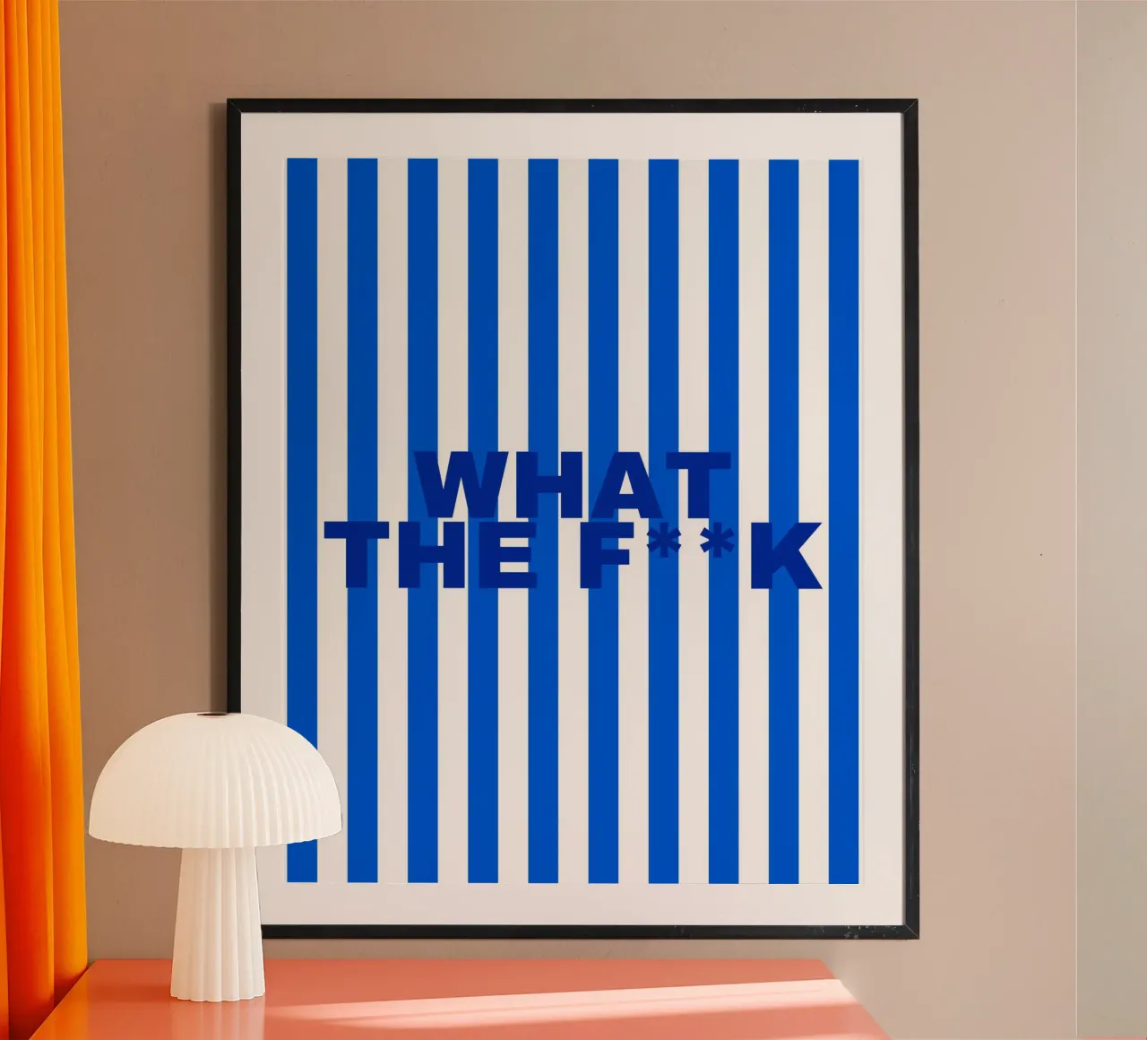 WTF poster da Ambition Wall