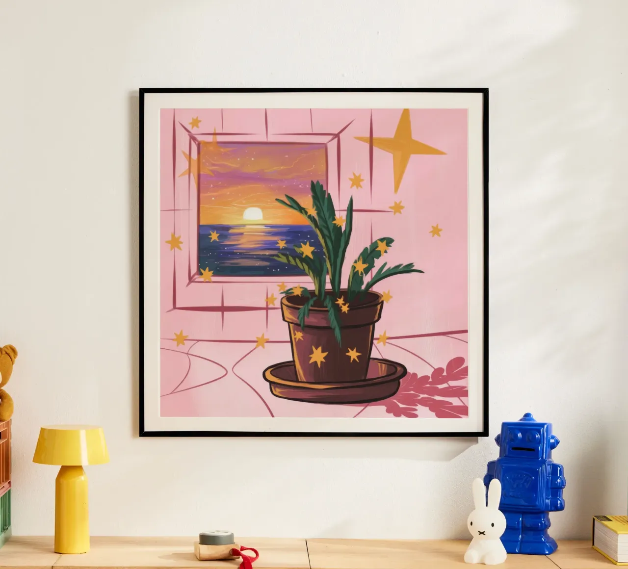 Serenità al tramonto poster da Color Oblivion