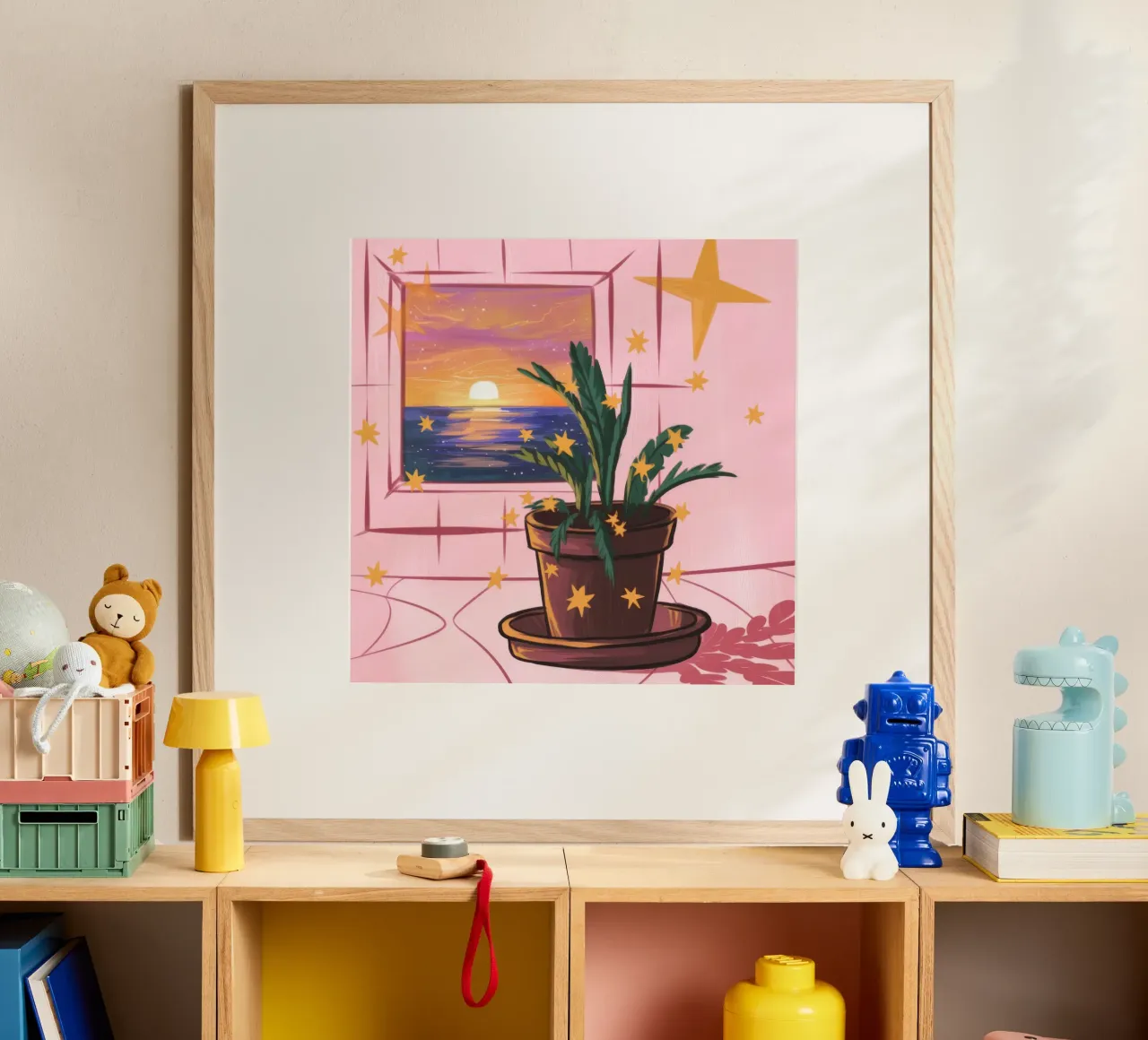 Serenità al tramonto poster da Color Oblivion